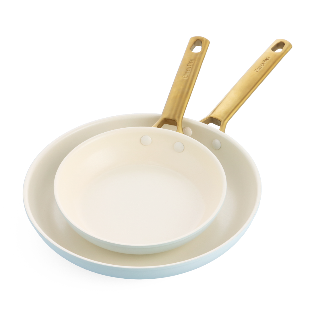 Padova Reserve Light Blue 2-teiliges Bratpfannenset