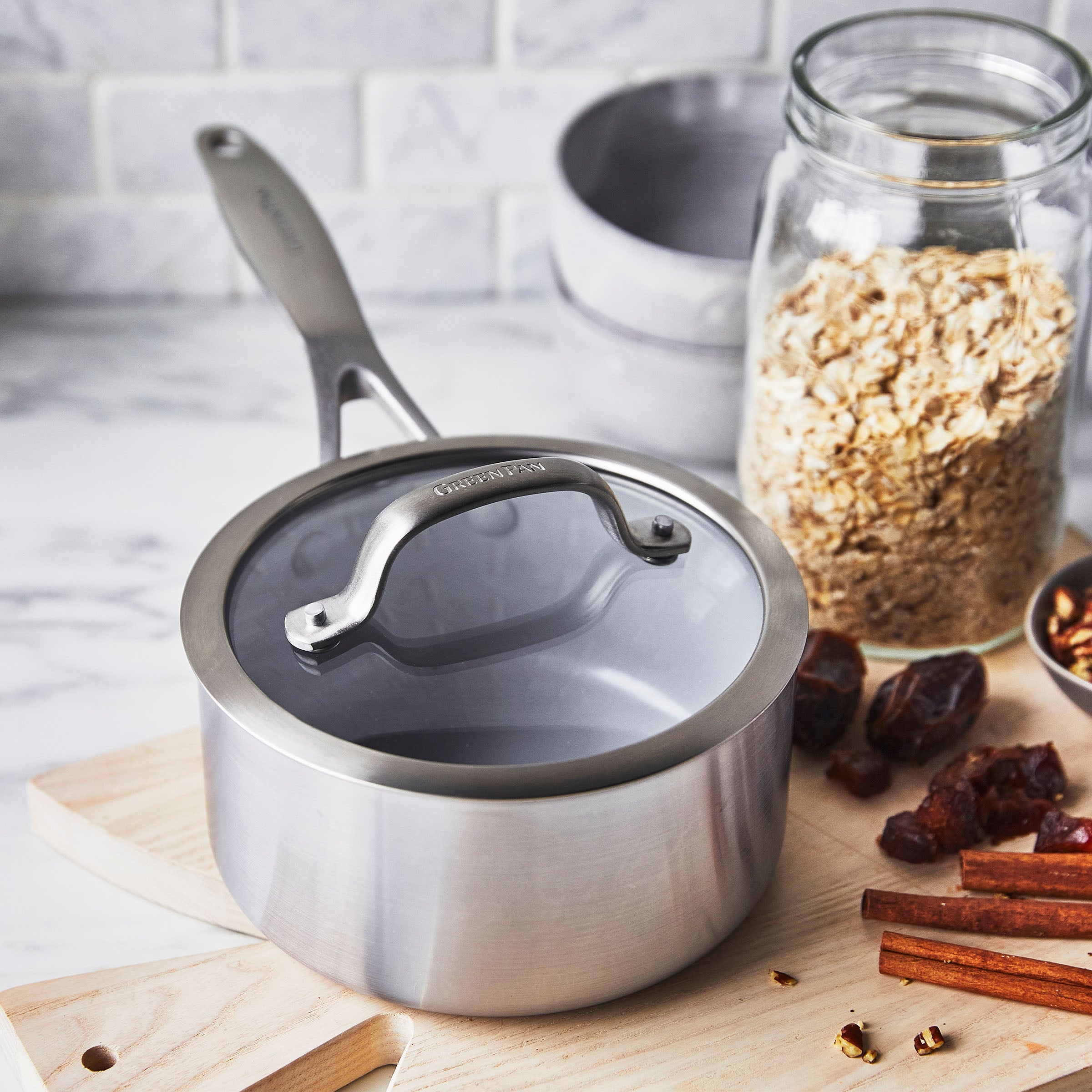 Venice Pro Evershine Steelpan mit Deckel 16 cm