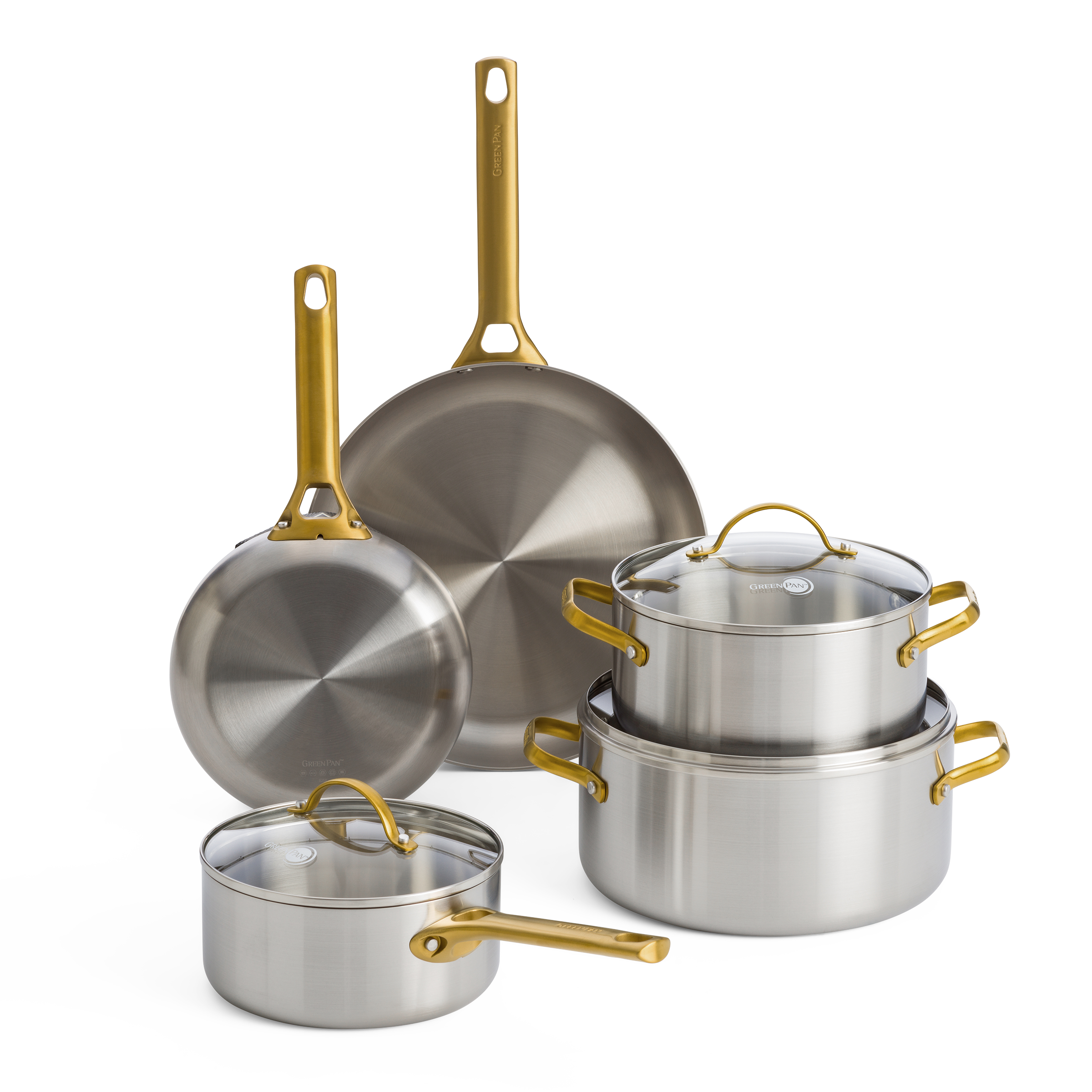 Padova Edelstahl 8-teiliges Set