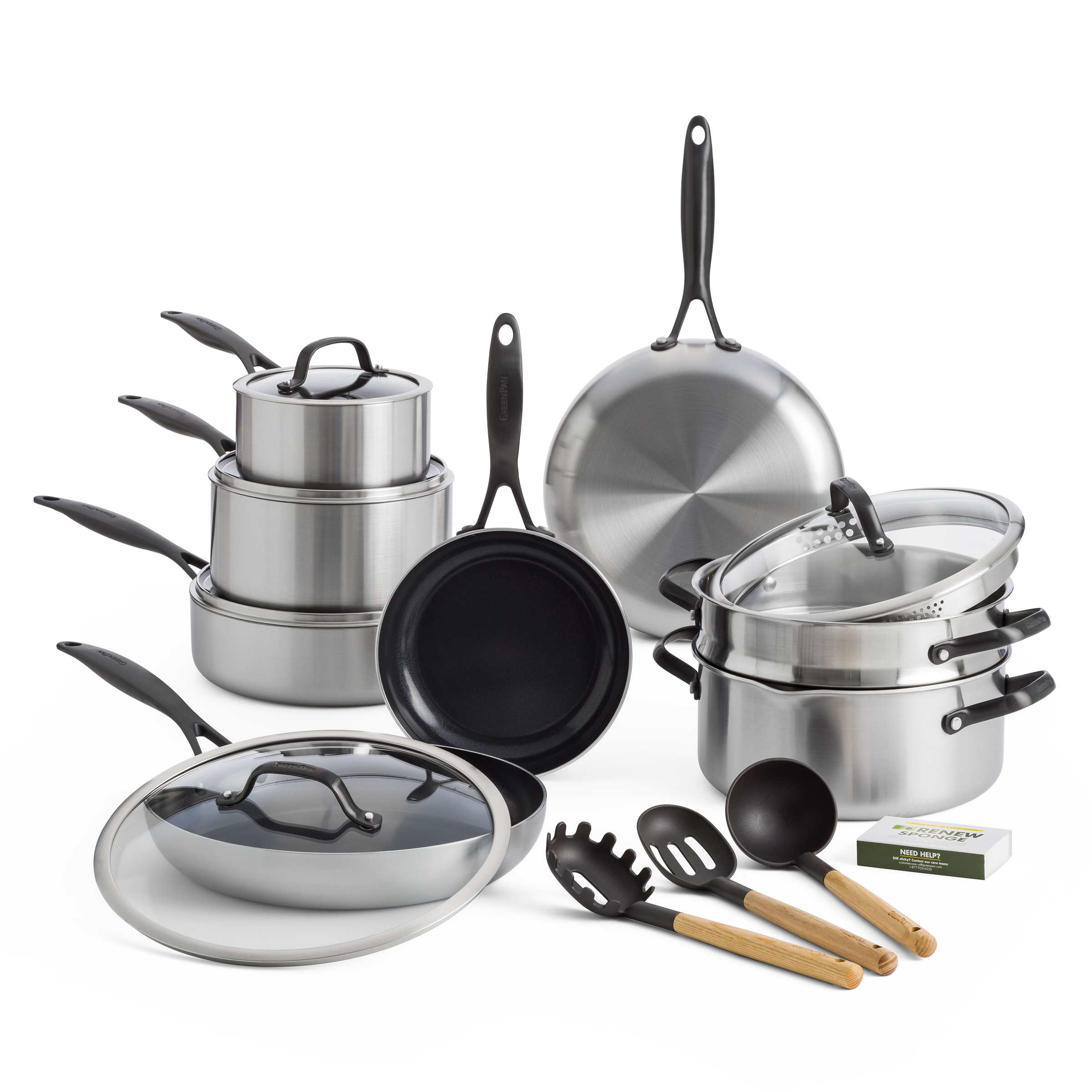 Venice Pro Noir 13-teiliges Set + Utensilien