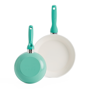 Rio Turquoise Bratentöpfe (18 + 26 cm)