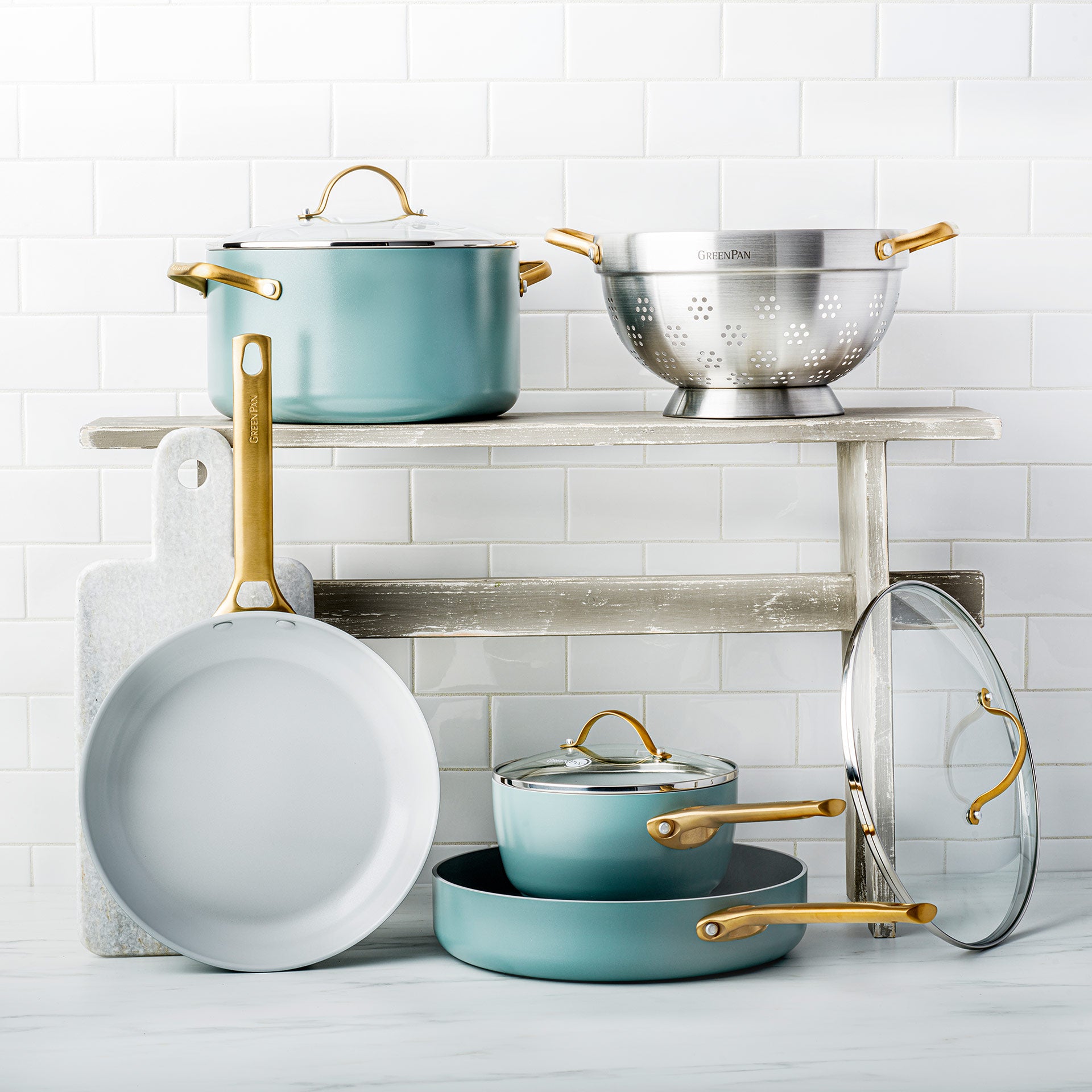 Padova Reserve Smokey Sky Blue 3-teiliges Set