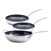 Barcelona Evershine Bratpfanne-set + Wok