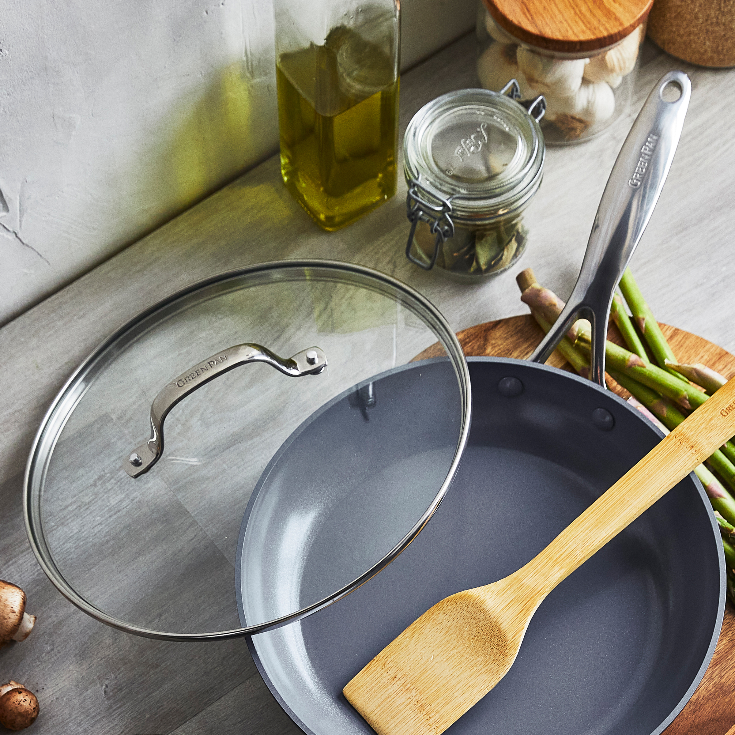 Valencia Pro Bratpfanne 26 cm mit Deckel