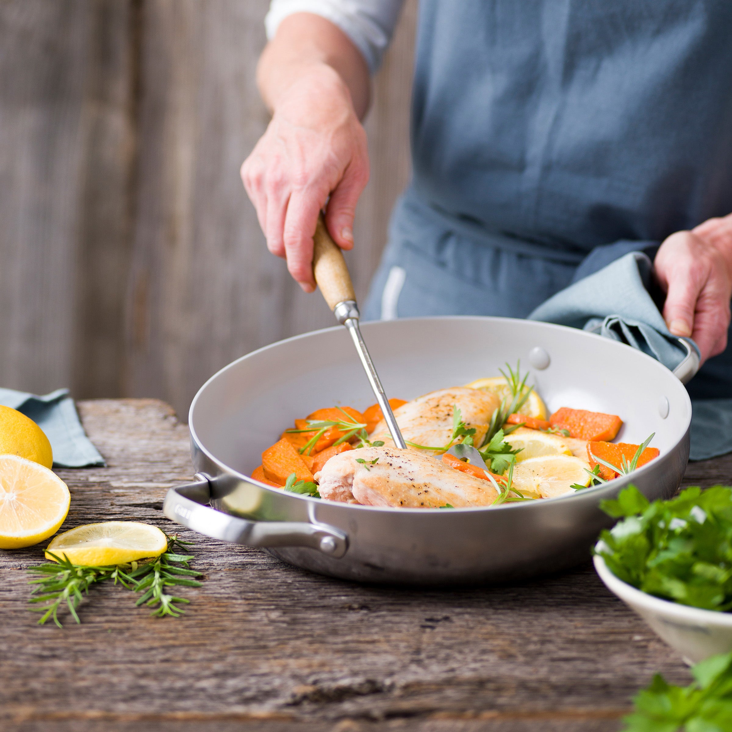 Venice Pro Schmortopf 30 cm mit Deckel