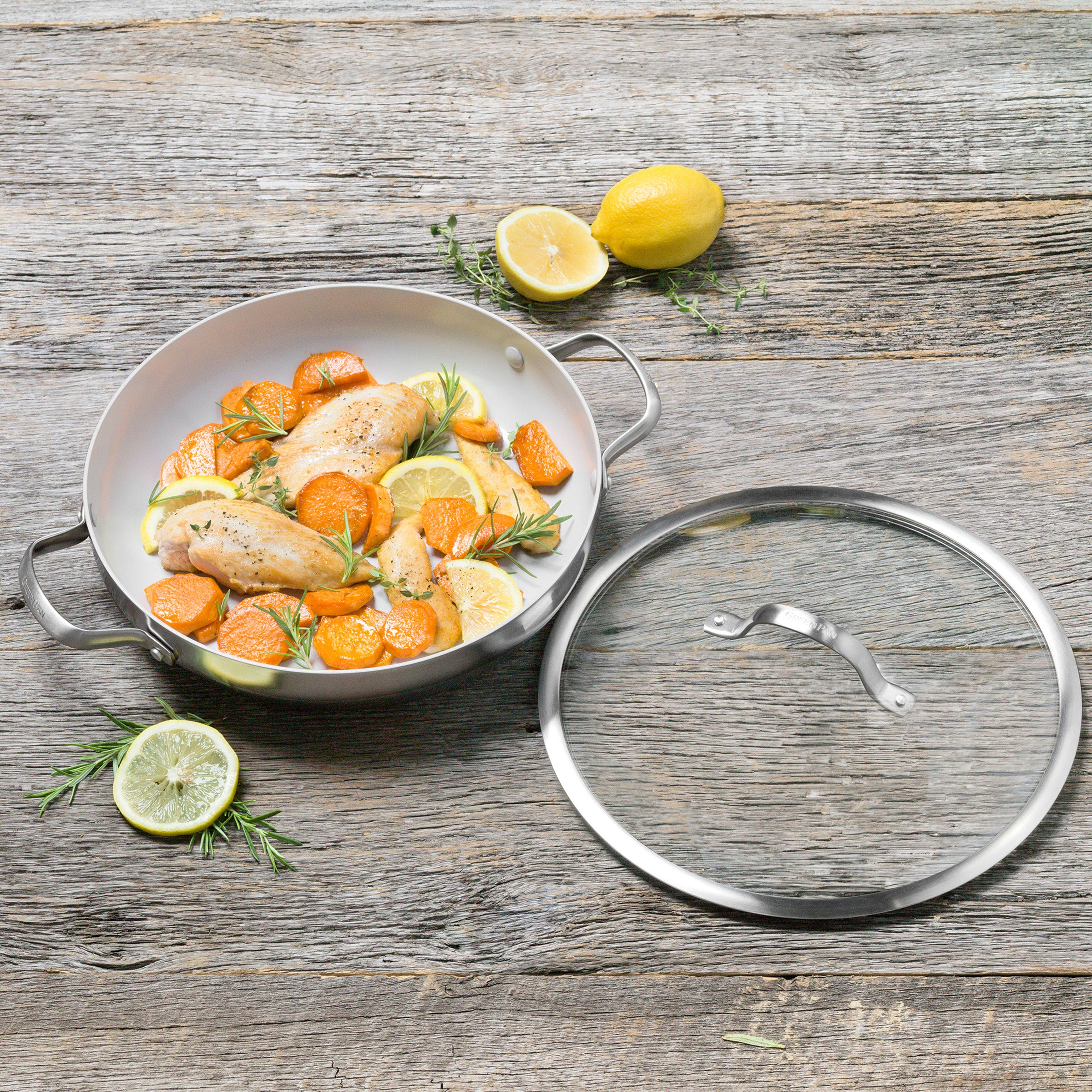 Venice Pro Schmortopf 30 cm mit Deckel