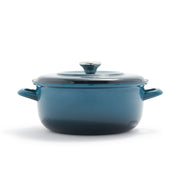 Merten & Storck Dutch Oven Eisen-Emaille 26 cm - Ceramic Blue
