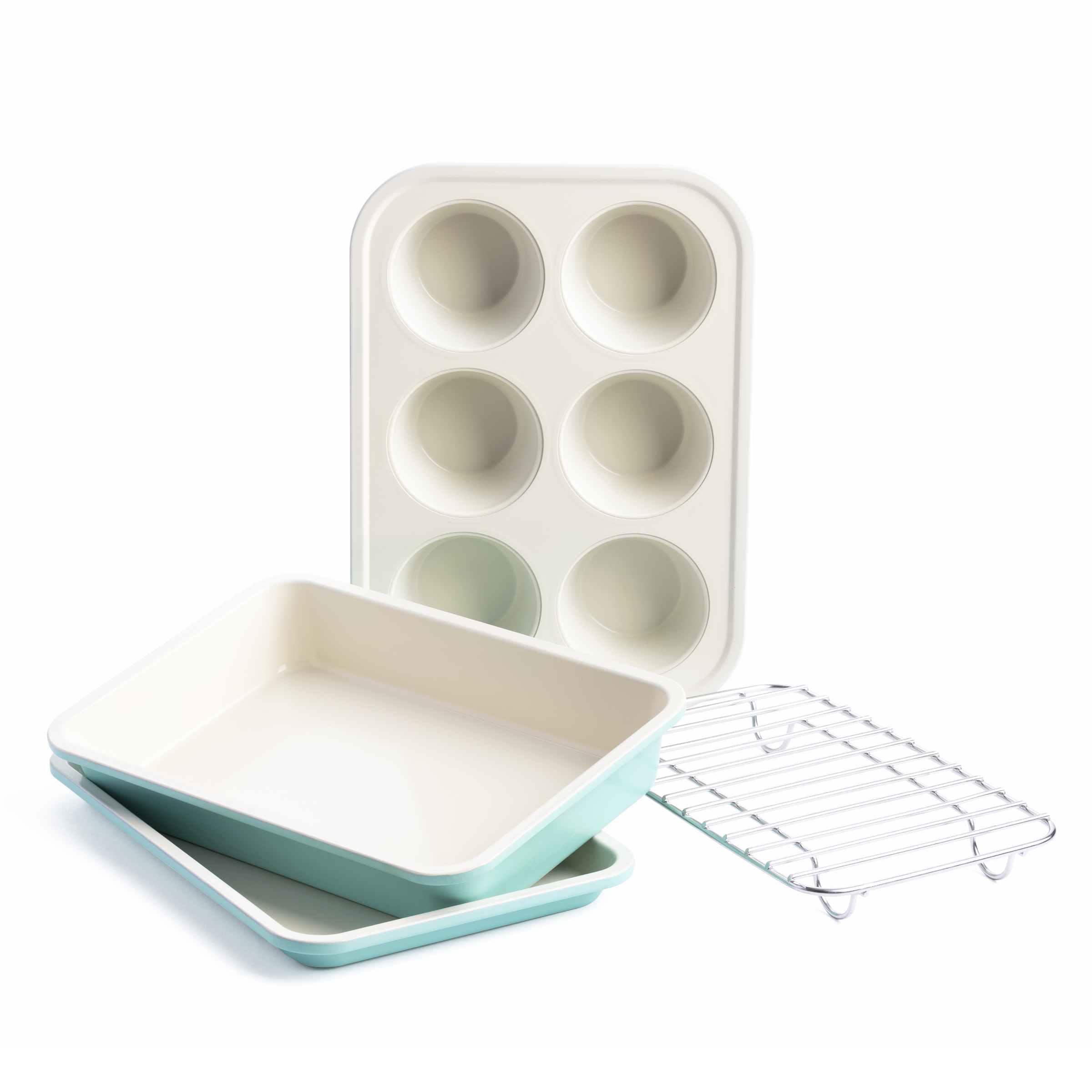 Contour Turquoise 4-teiliges Backset