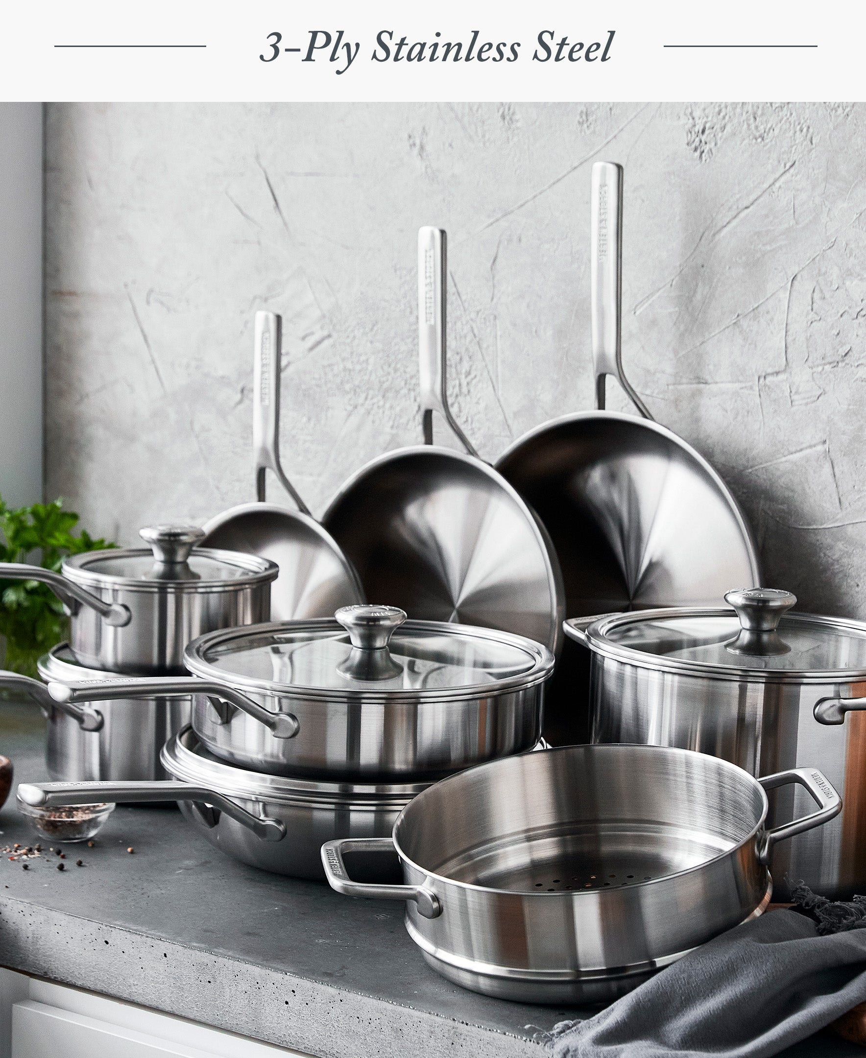 Merten & Storck 13-teiliges Edelstahl-Set