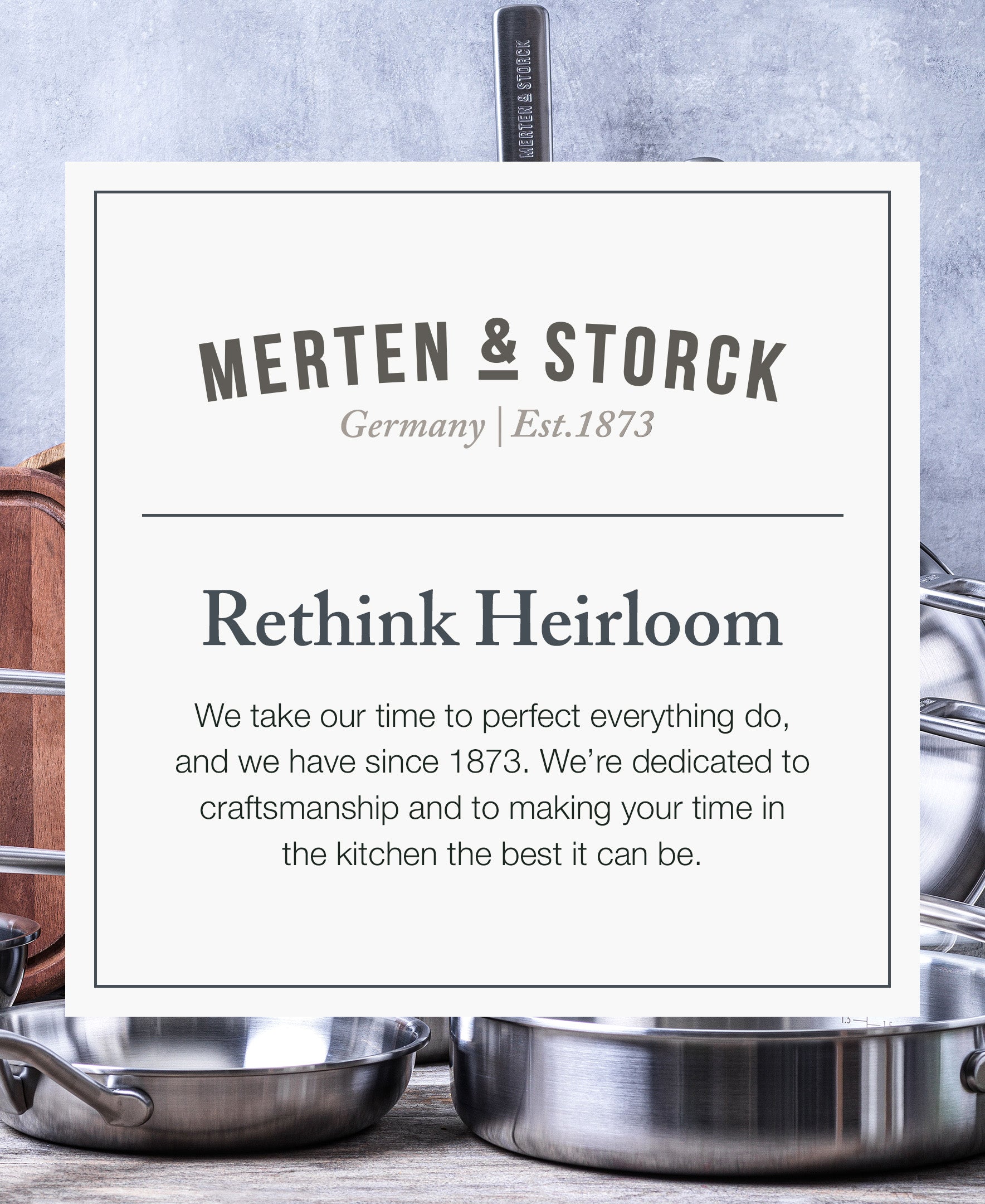 Merten & Storck 13-teiliges Edelstahl-Set