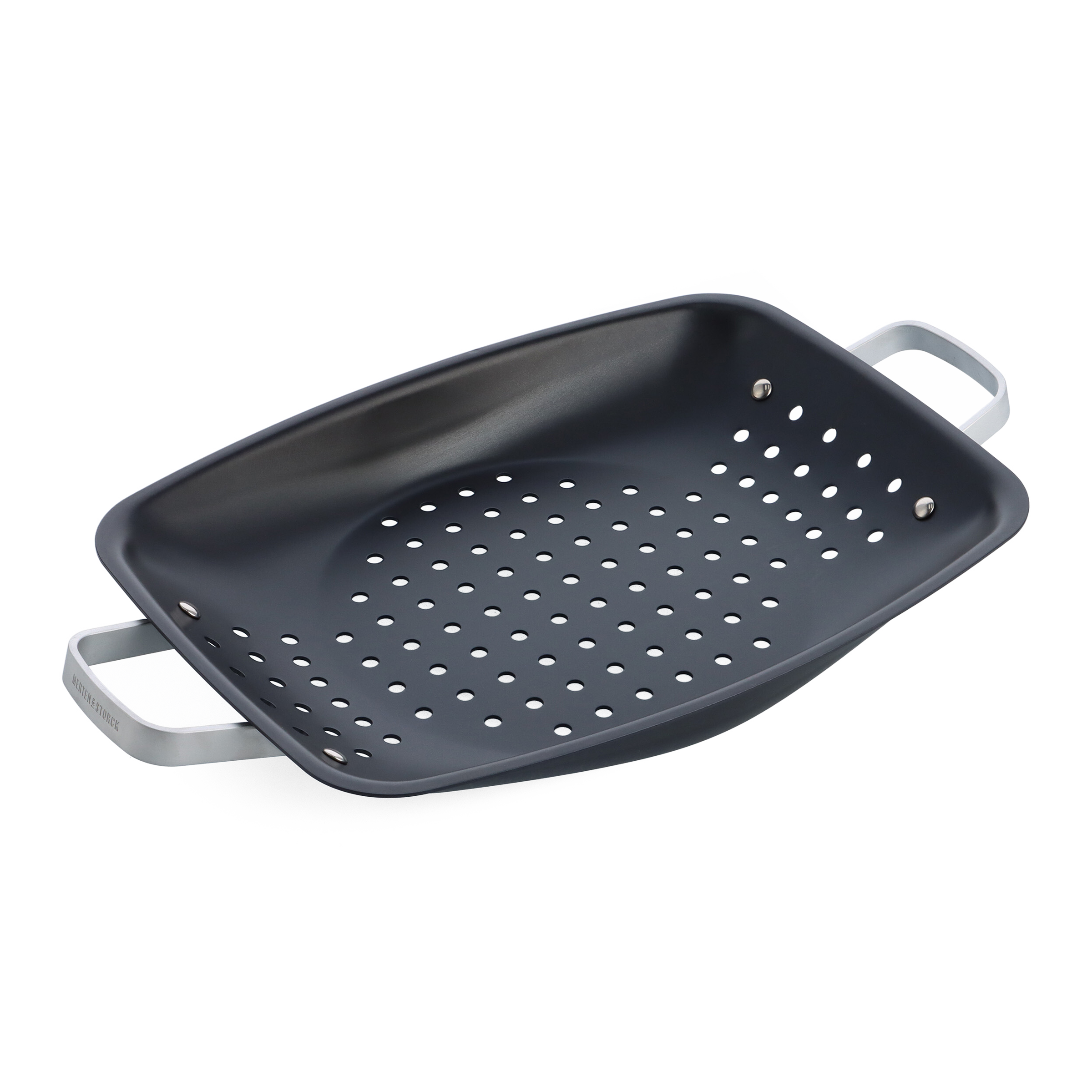 Merten & Storck BBQ-Grillschale aus Karbonstahl