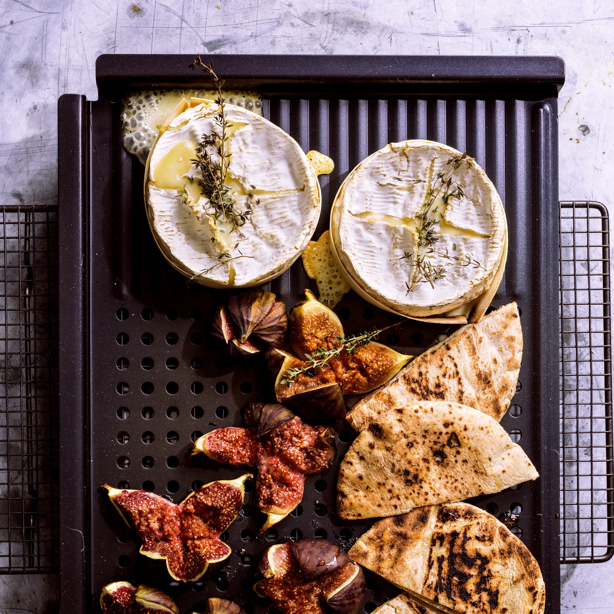 Merten & Storck BBQ-Multi-Grillrost aus Karbonstahl