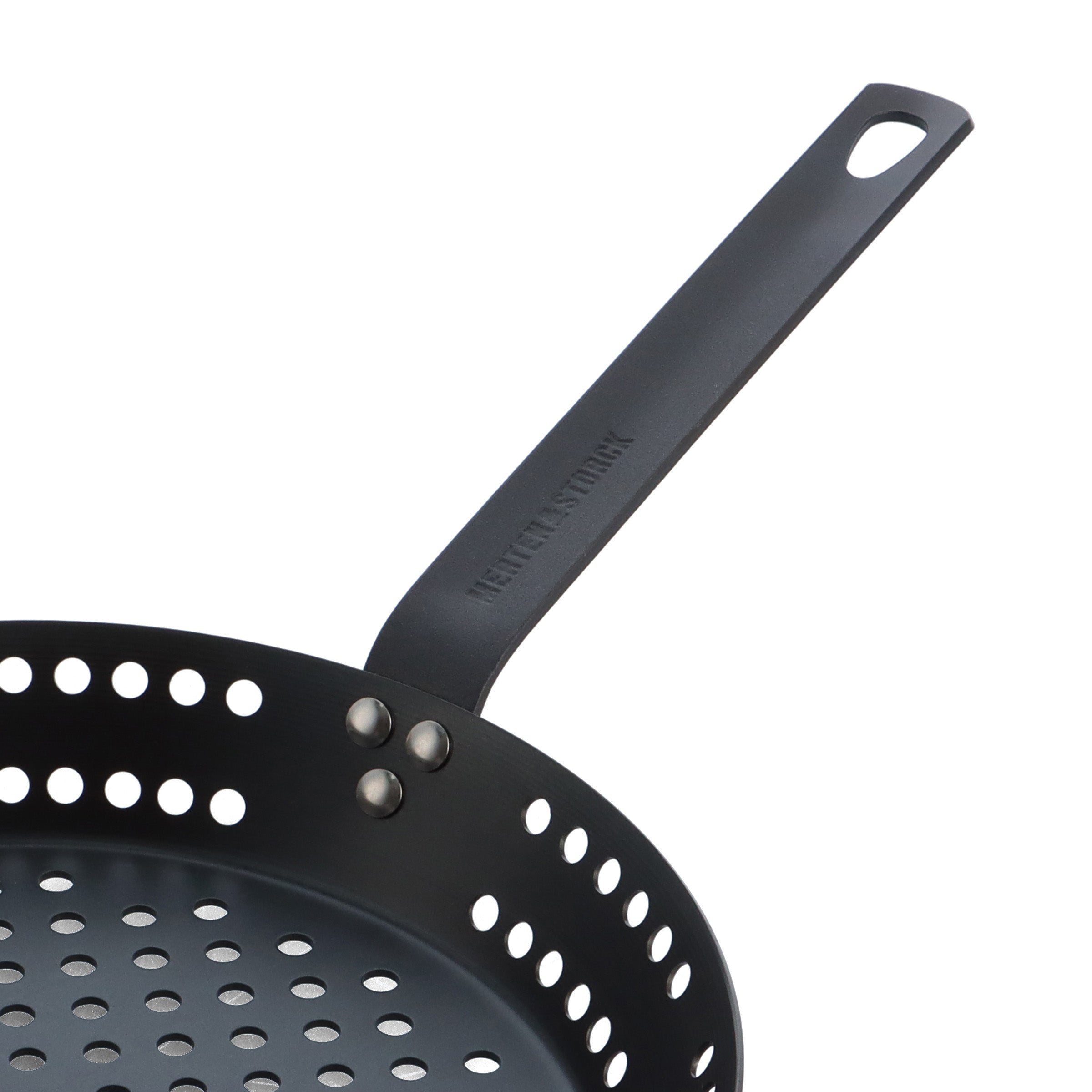 Merten & Storck Grillpfanne aus Karbonstahl, 30 cm