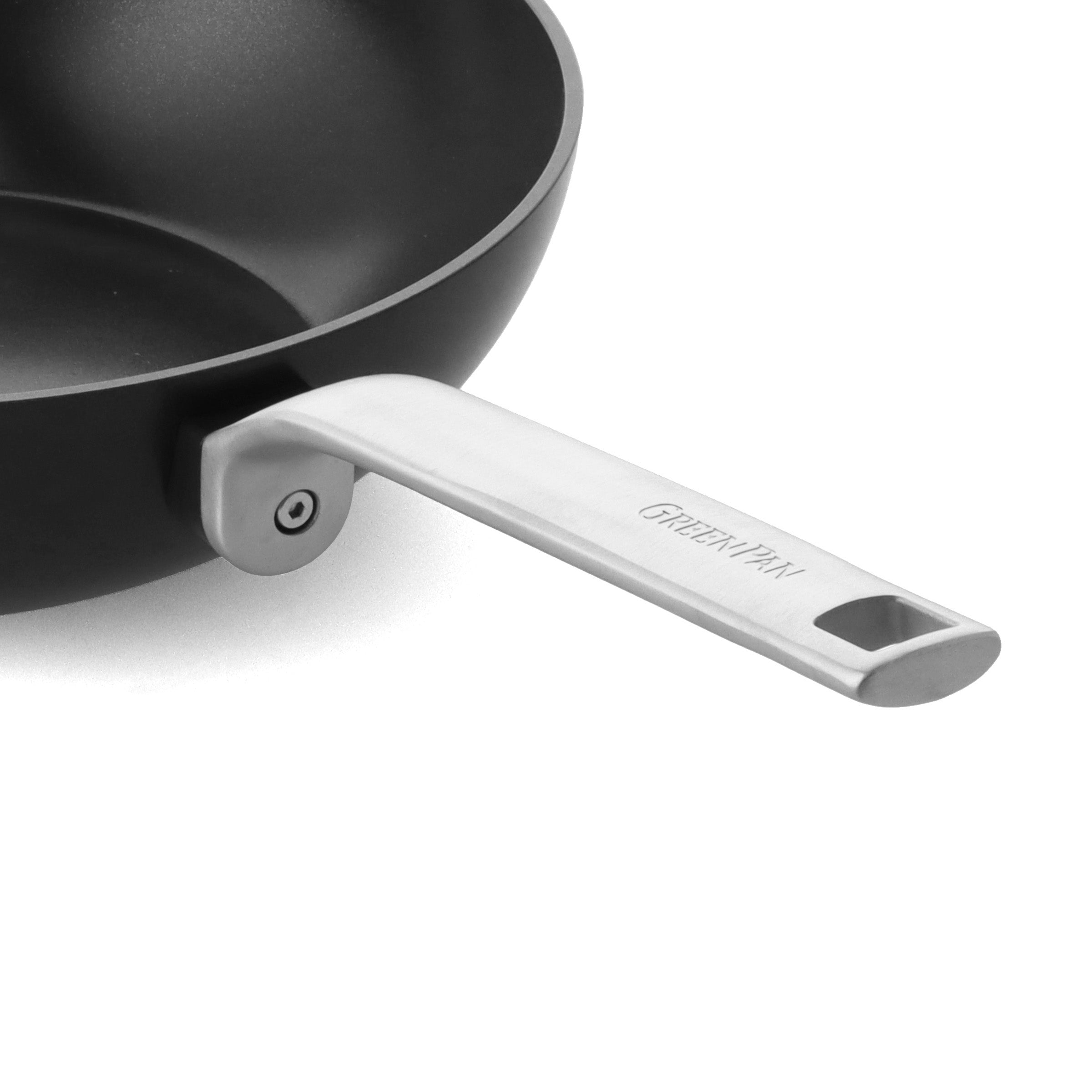 Schwarzer Wok, 28 cm