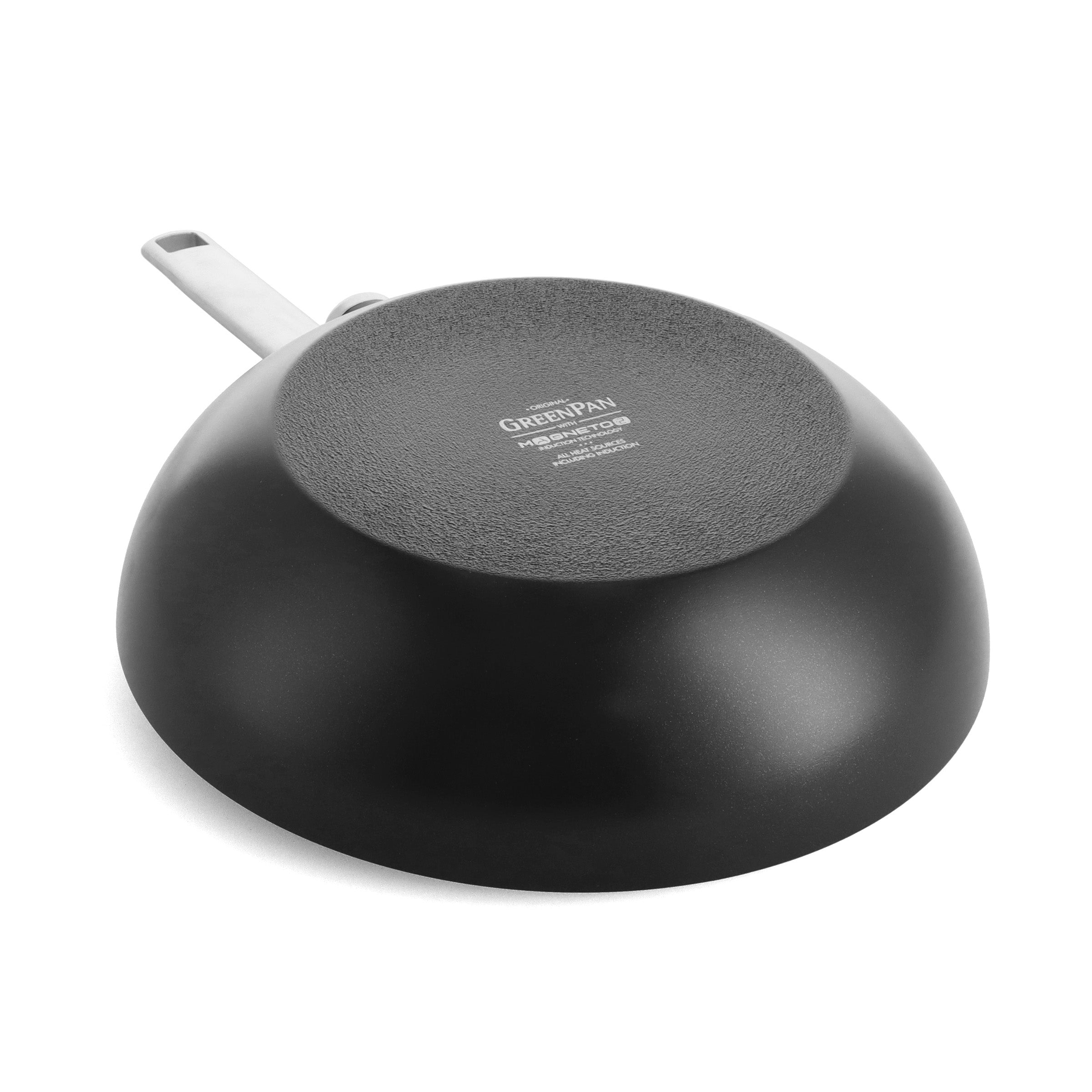 Schwarzer Wok, 28 cm