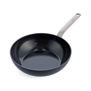 Schwarzer Wok, 28 cm