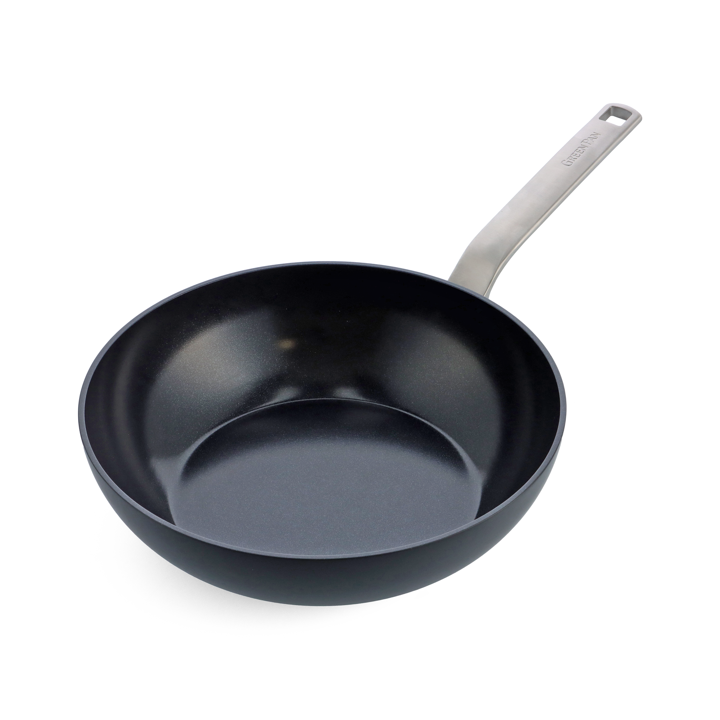Schwarzer Wok, 28 cm