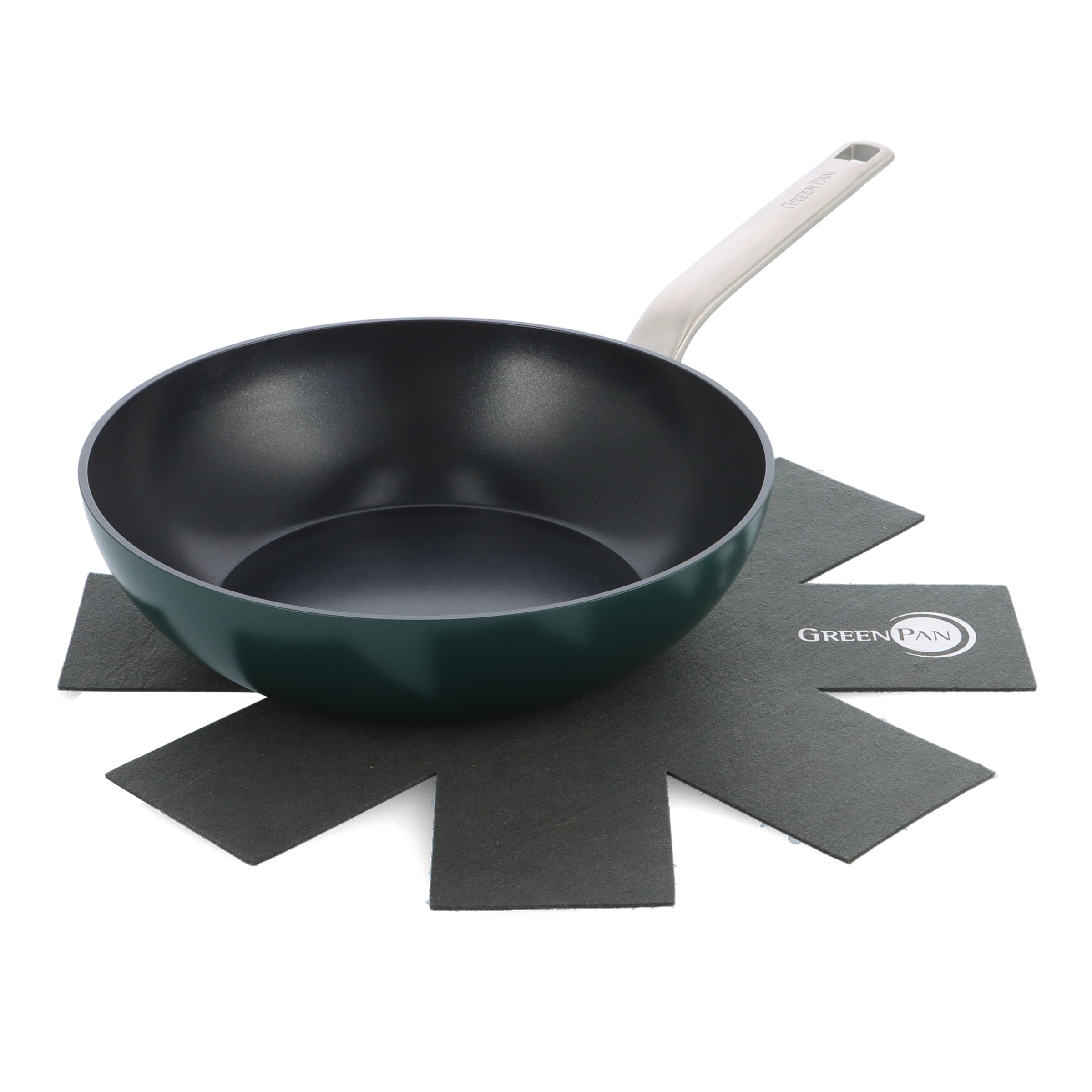 Pine Green Wok 28 cm