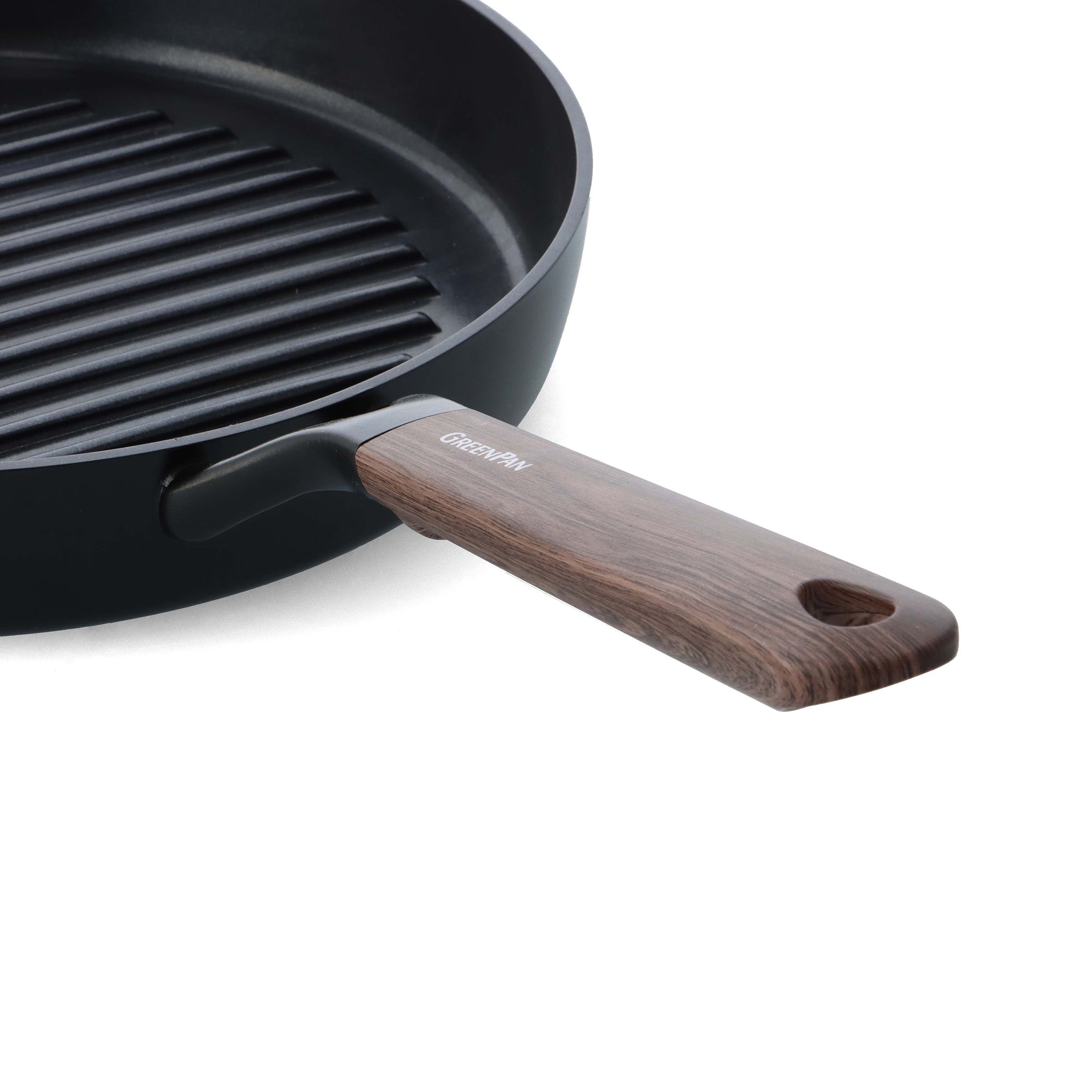 Eco-Smartshape Grillpfanne aus dunklem Holz 28cm