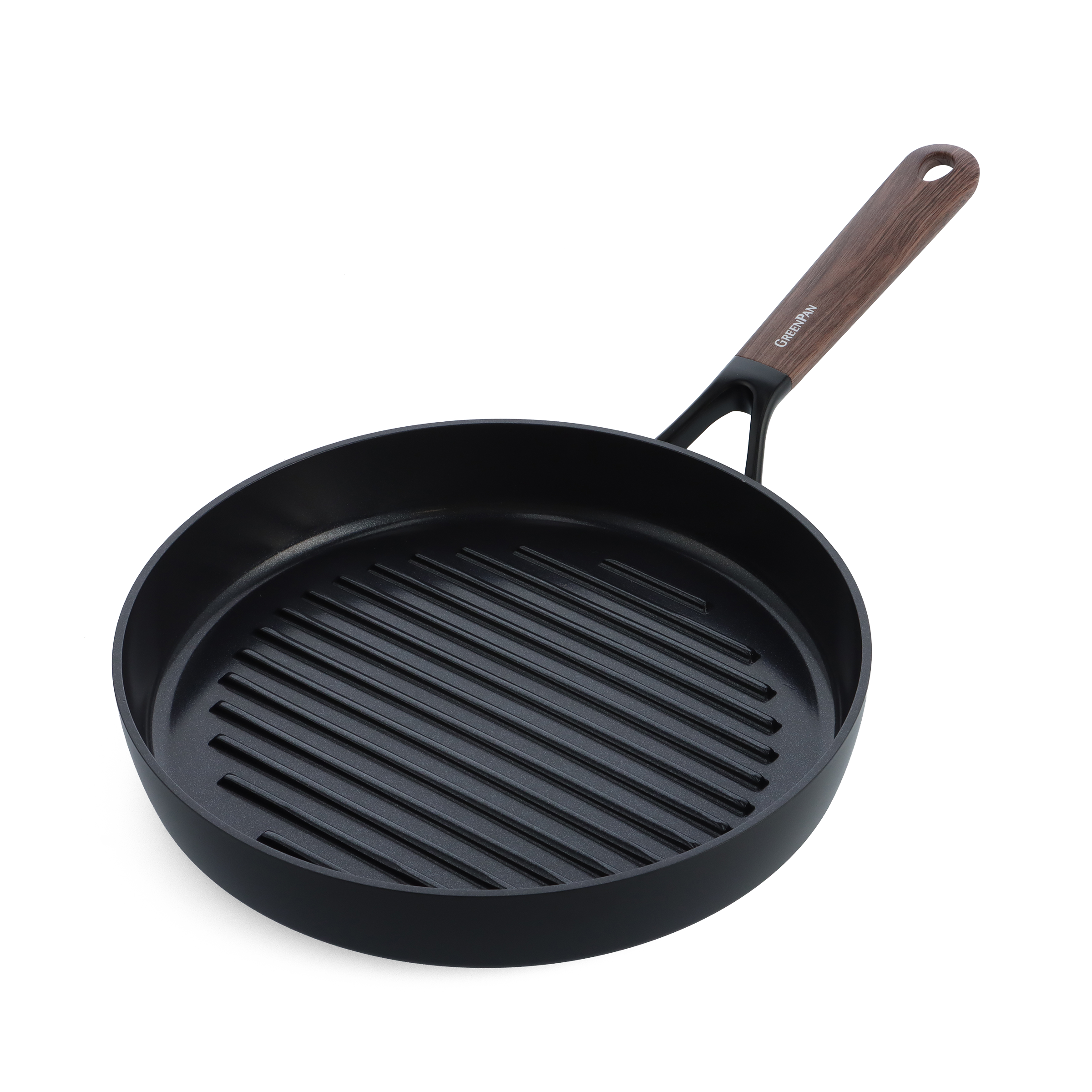 Eco-Smartshape Grillpfanne aus dunklem Holz 28cm