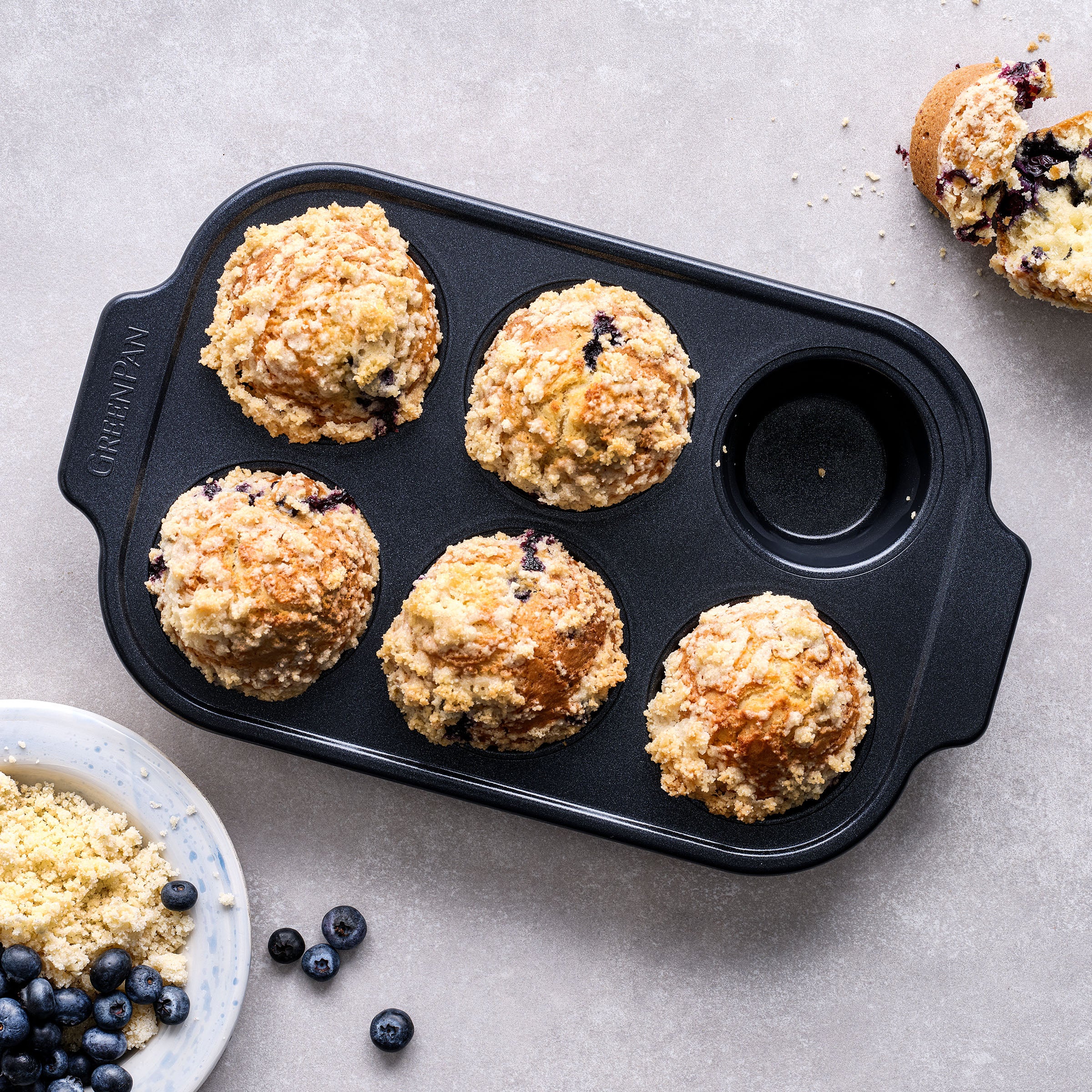 Bistro-Muffinform, 6 Stück