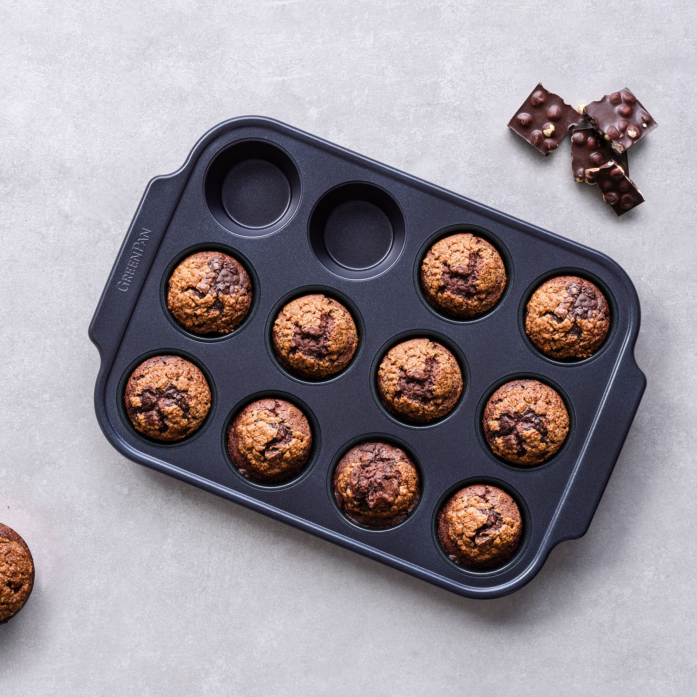 Bistro-Muffinform für 12 Stück