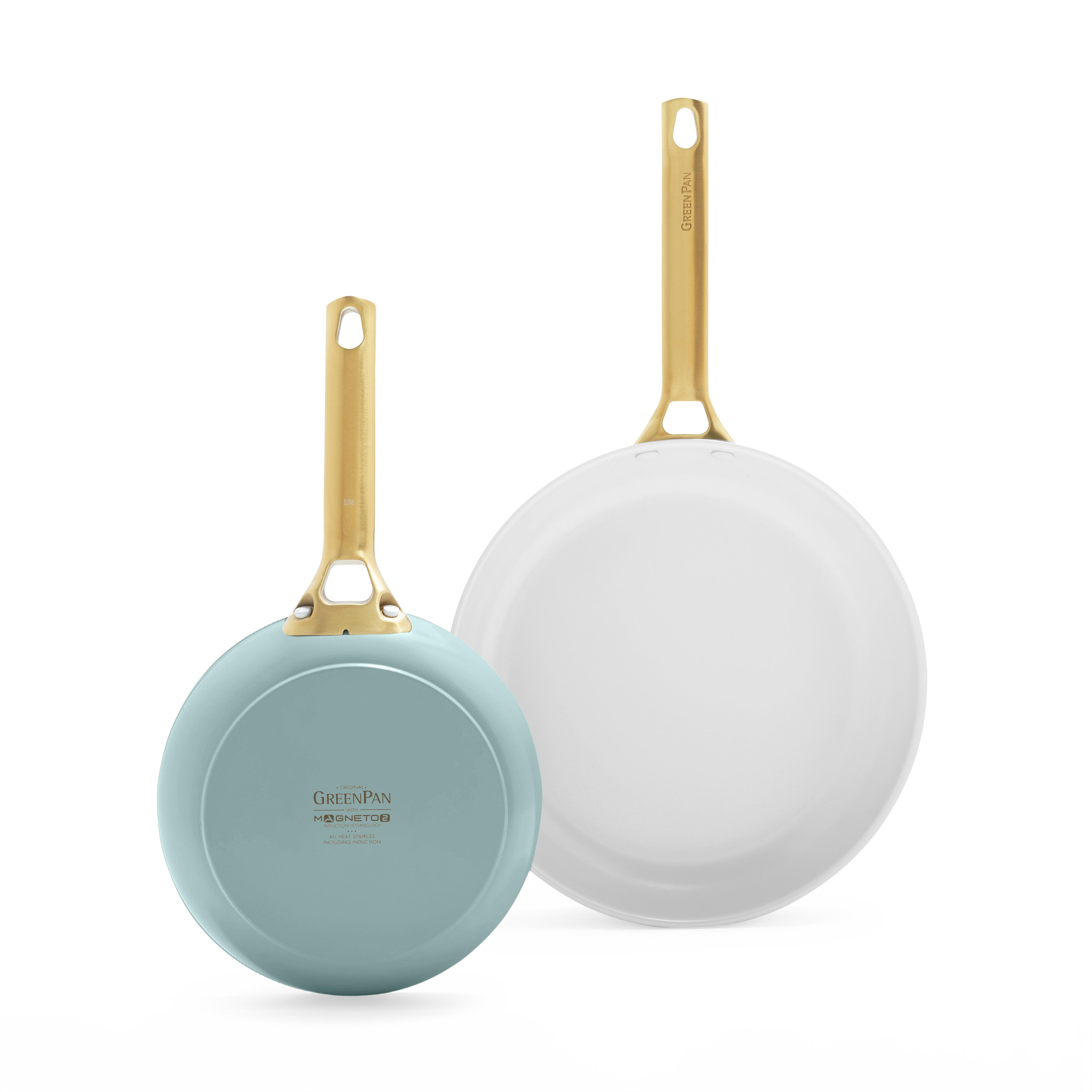 Padova Reserve Sky Blue 2-teiliges Bratpfannenset