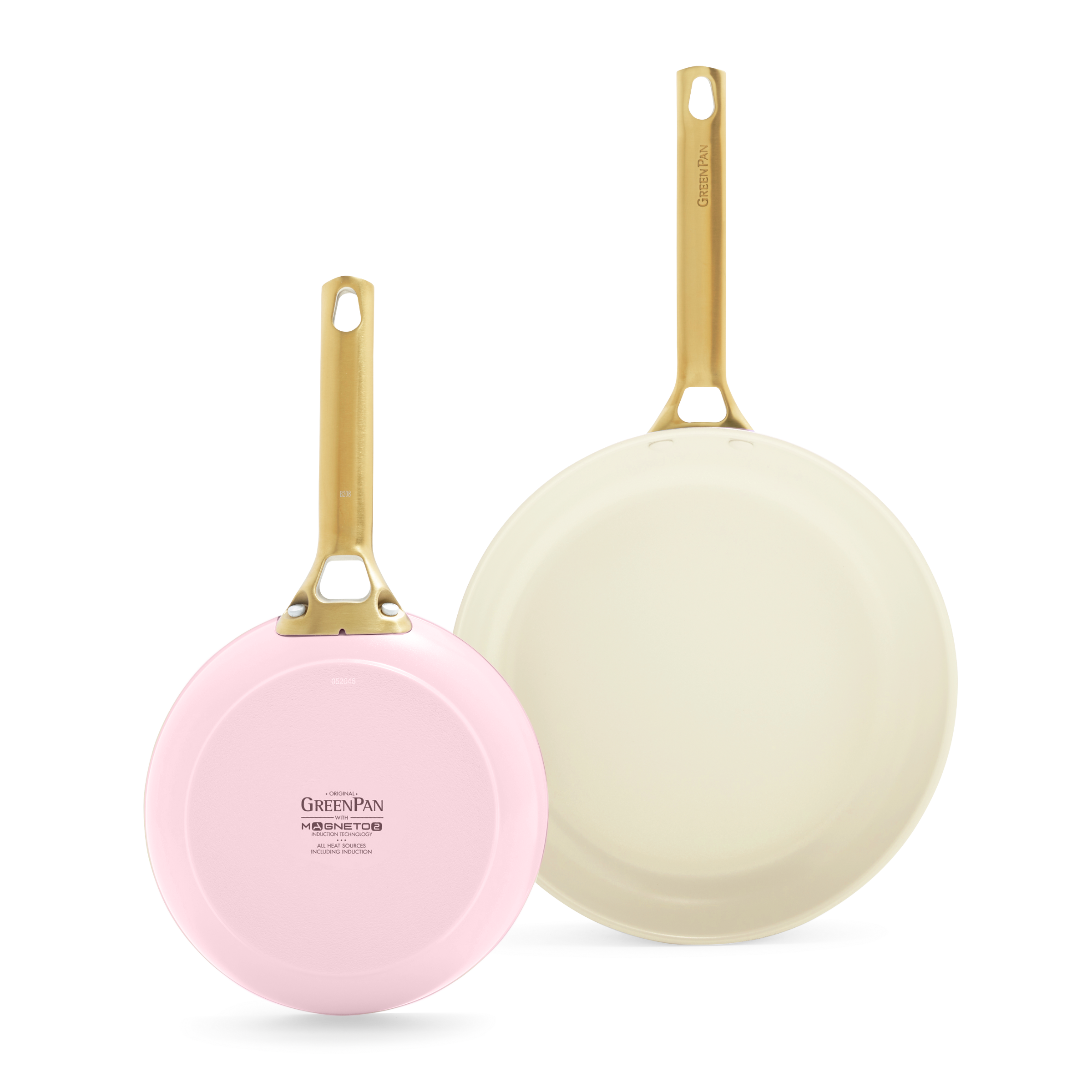 Padova Reserve Pink 2-teiliges Bratpfannenset