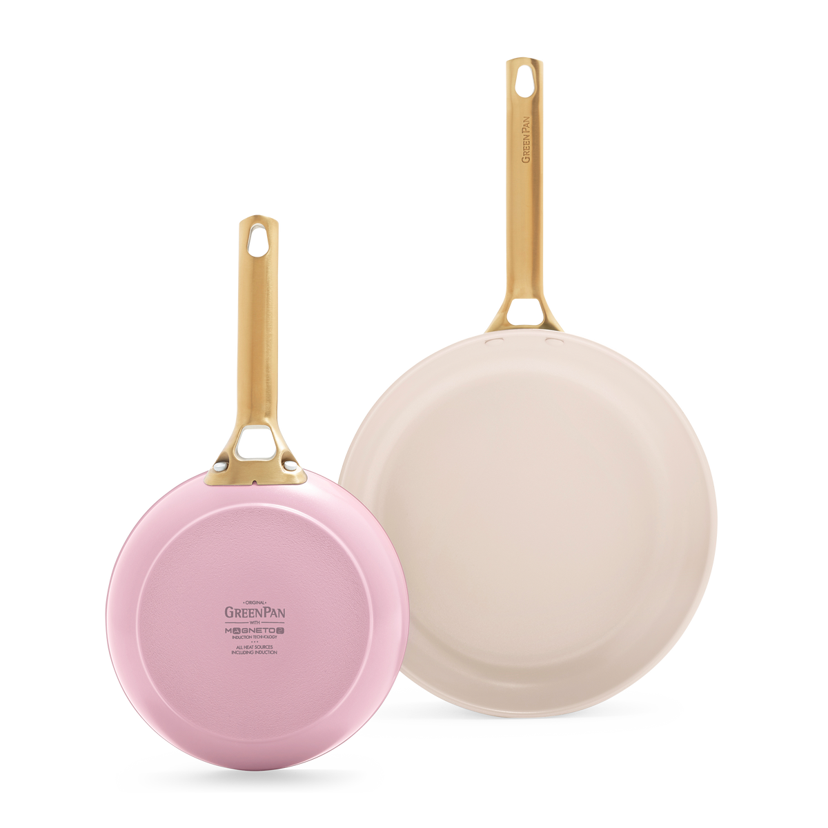 Padova Reserve Pink 2-teiliges Bratpfannenset (20 + 26cm)