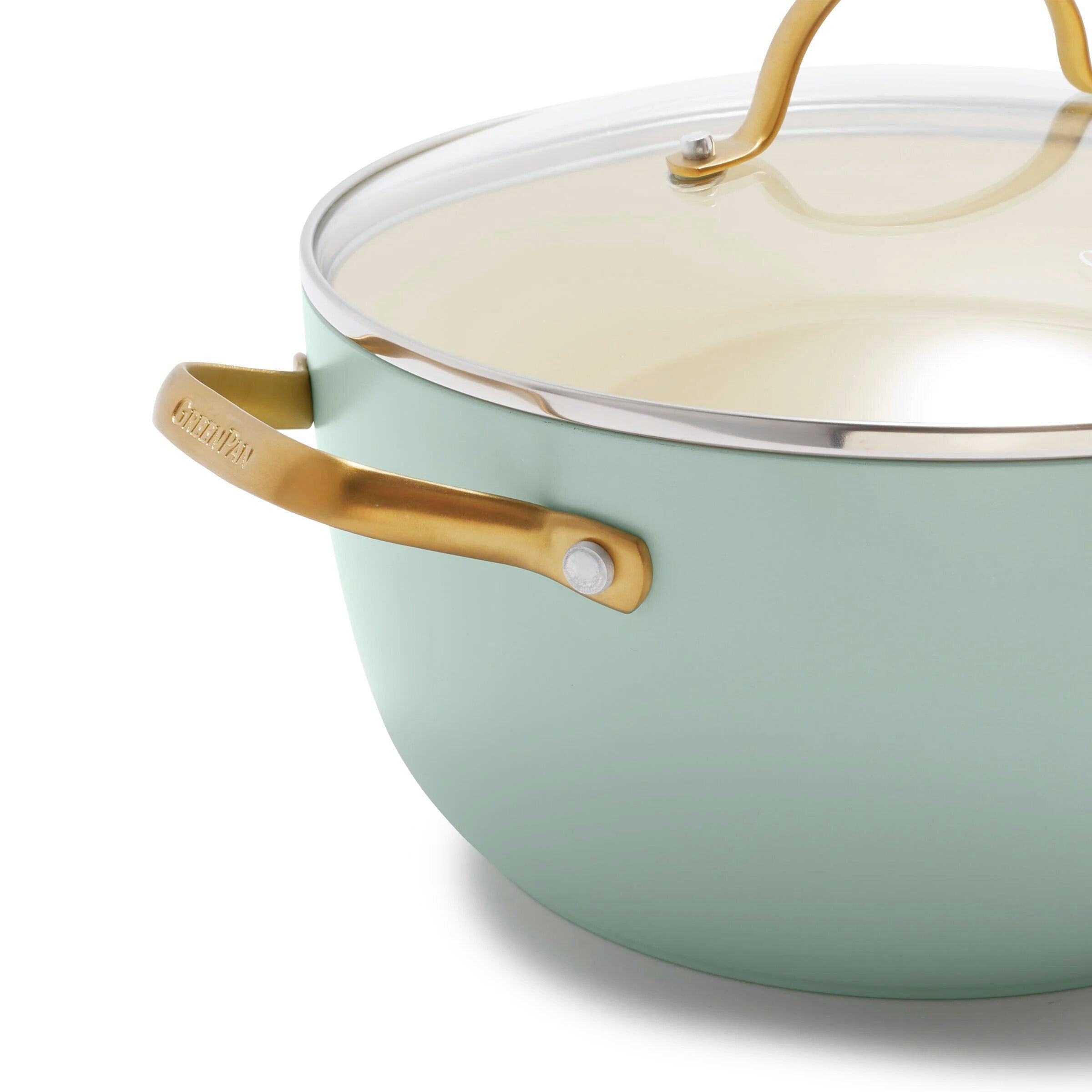 Padova Reserve Mintgreen 10-teiliges Kochgeschirrset