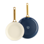 Padova Reserve Oxford Blue 2-teiliges Bratpfannenset