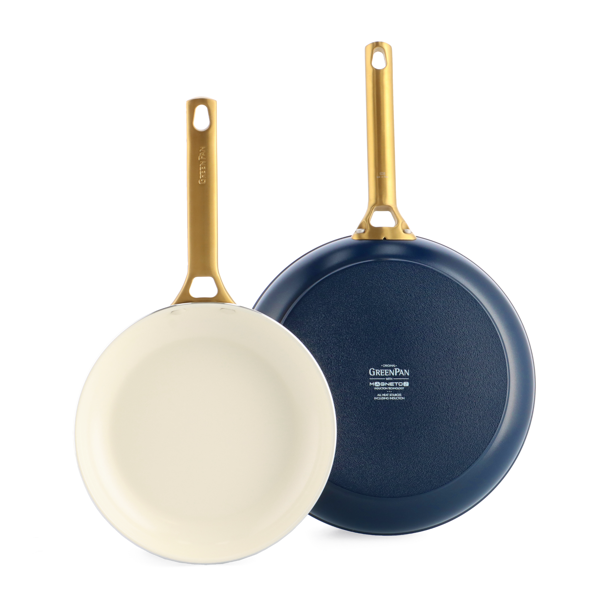Padova Reserve Oxford Blue 2-teiliges Bratpfannenset