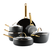 Padova Reserve Black 10-teiliges Kochgeschirrset