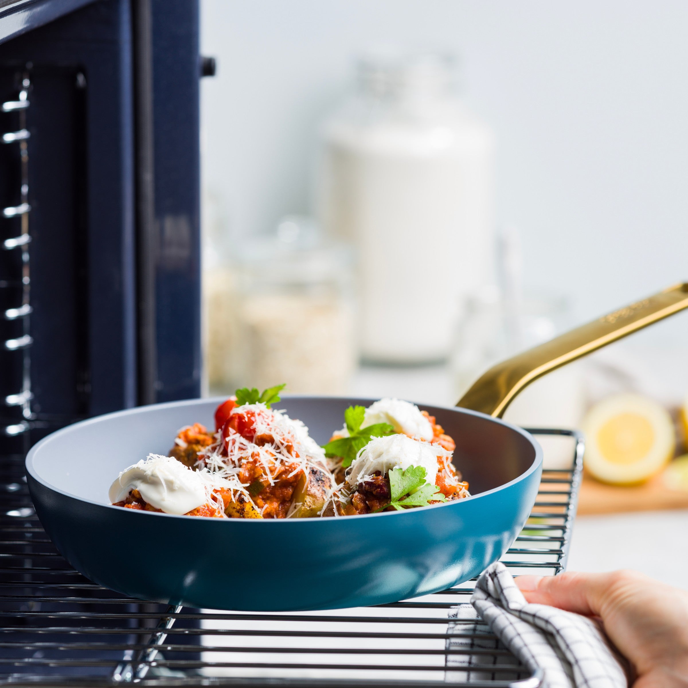 Evolution Bratpfanne 30 cm – Blue