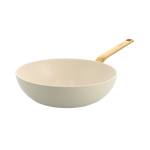 Evolution wok 28 cm Cream