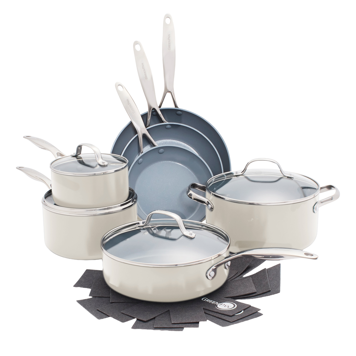 Valencia Pro 11-teiliges Set Cream