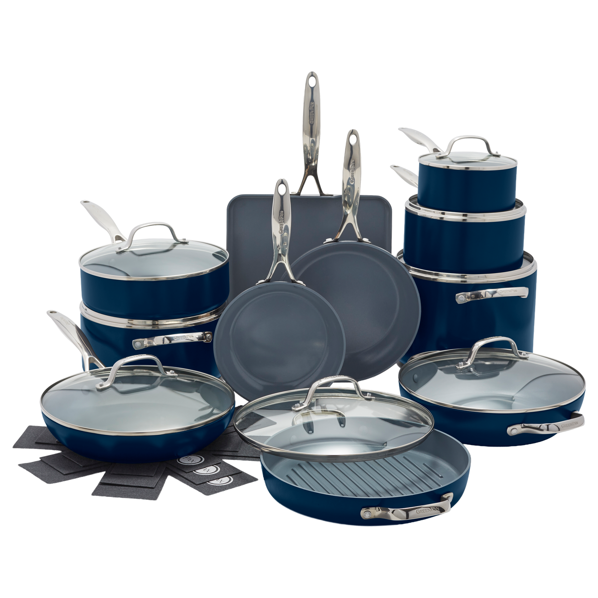 Valencia Pro 19-teiliges Set Oxford Blue