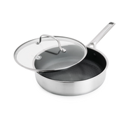 Apex Thermobond Hybrid Schmorfpfanne 28 cm 3-lagiger Edelstahl für perfekte Ergebnisse