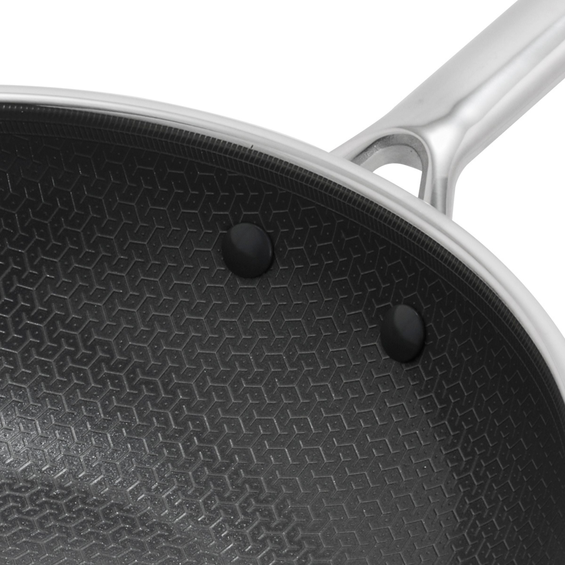 Apex Thermobond Hybrid Wok 24 cm 3-lagiger Edelstahl für perfekte Ergebnisse