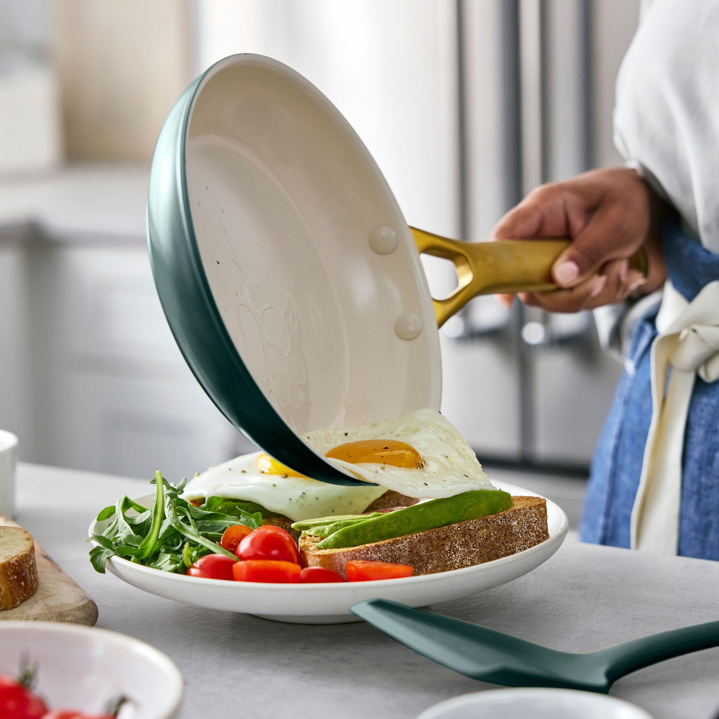 Padova Reserve Pine Green 10-teiliges Pfannenset