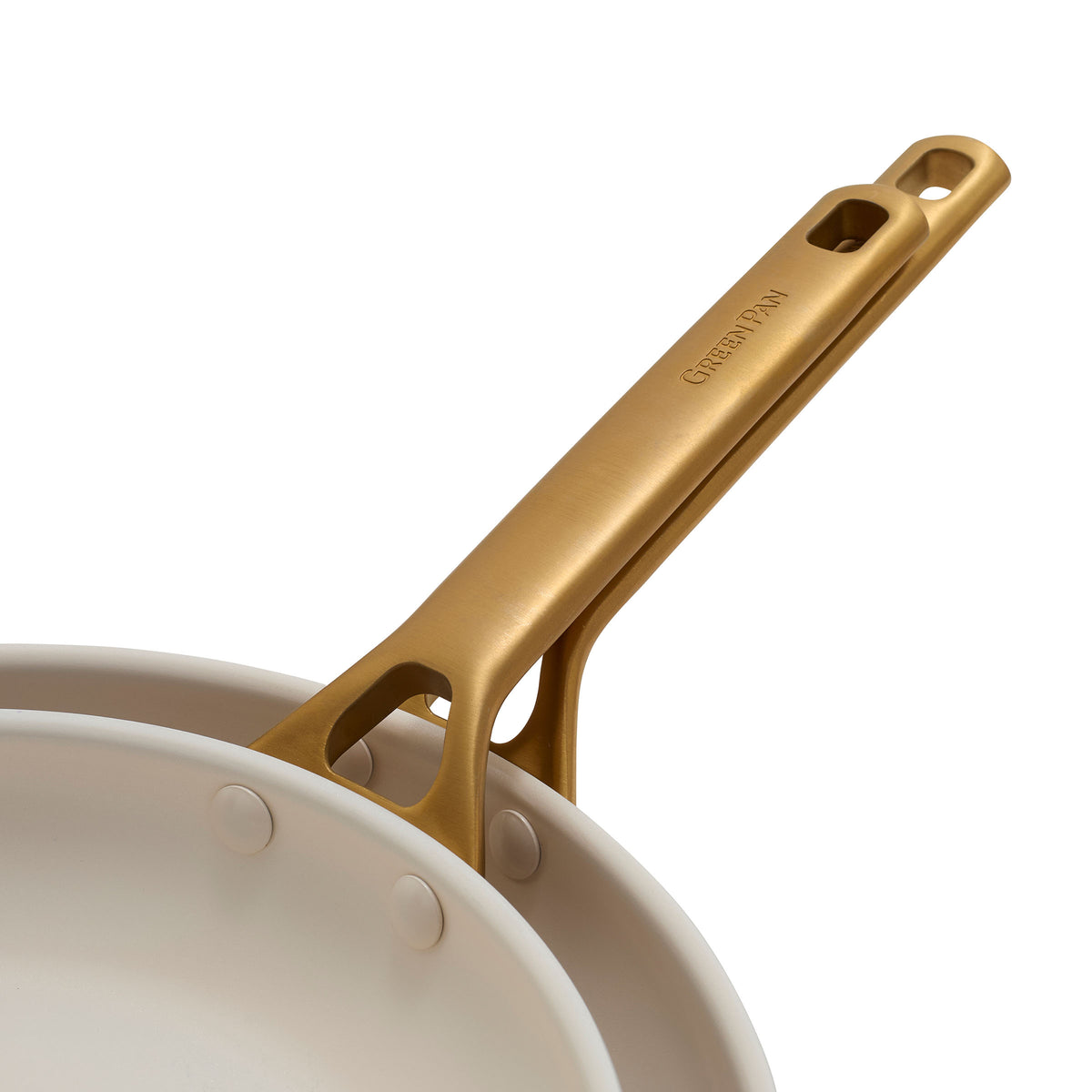 Padova Pro Cream 2-teiliges Bratpfannen Set ( 24 + 28 cm )