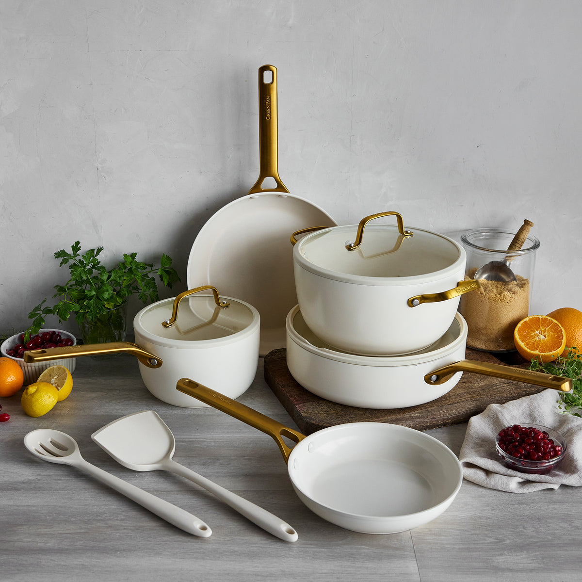 Padova Pro Cream 7-teiliges Set