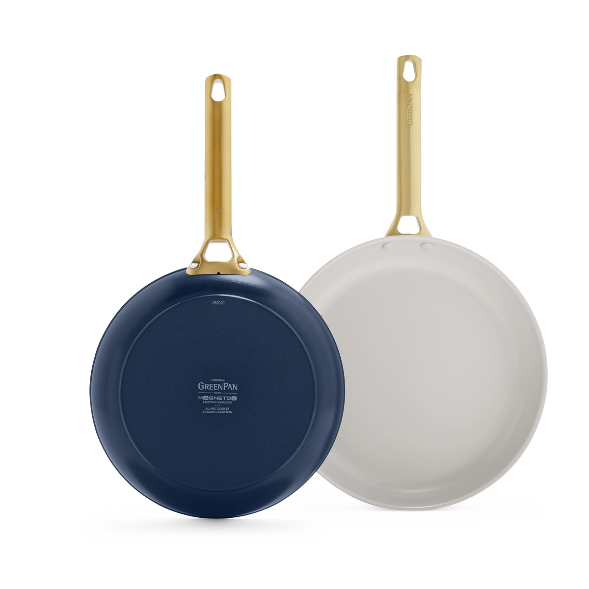 Padova Pro Oxford Blue 2-teiliges Bratpfannen Set ( 24 + 28 cm )