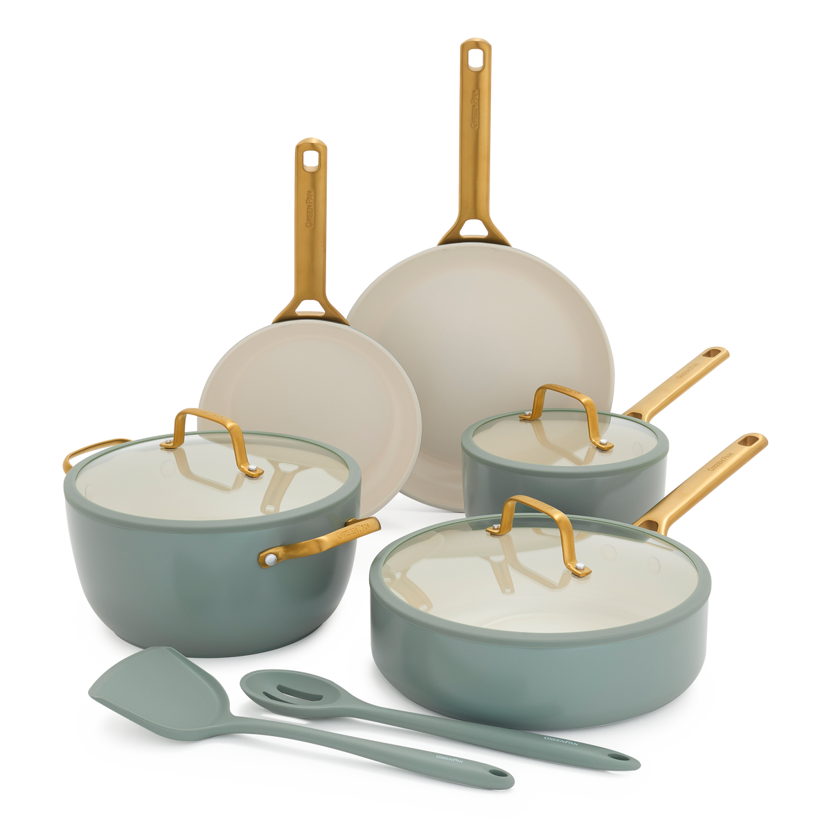 Padova Pro Green 7-teiliges Set
