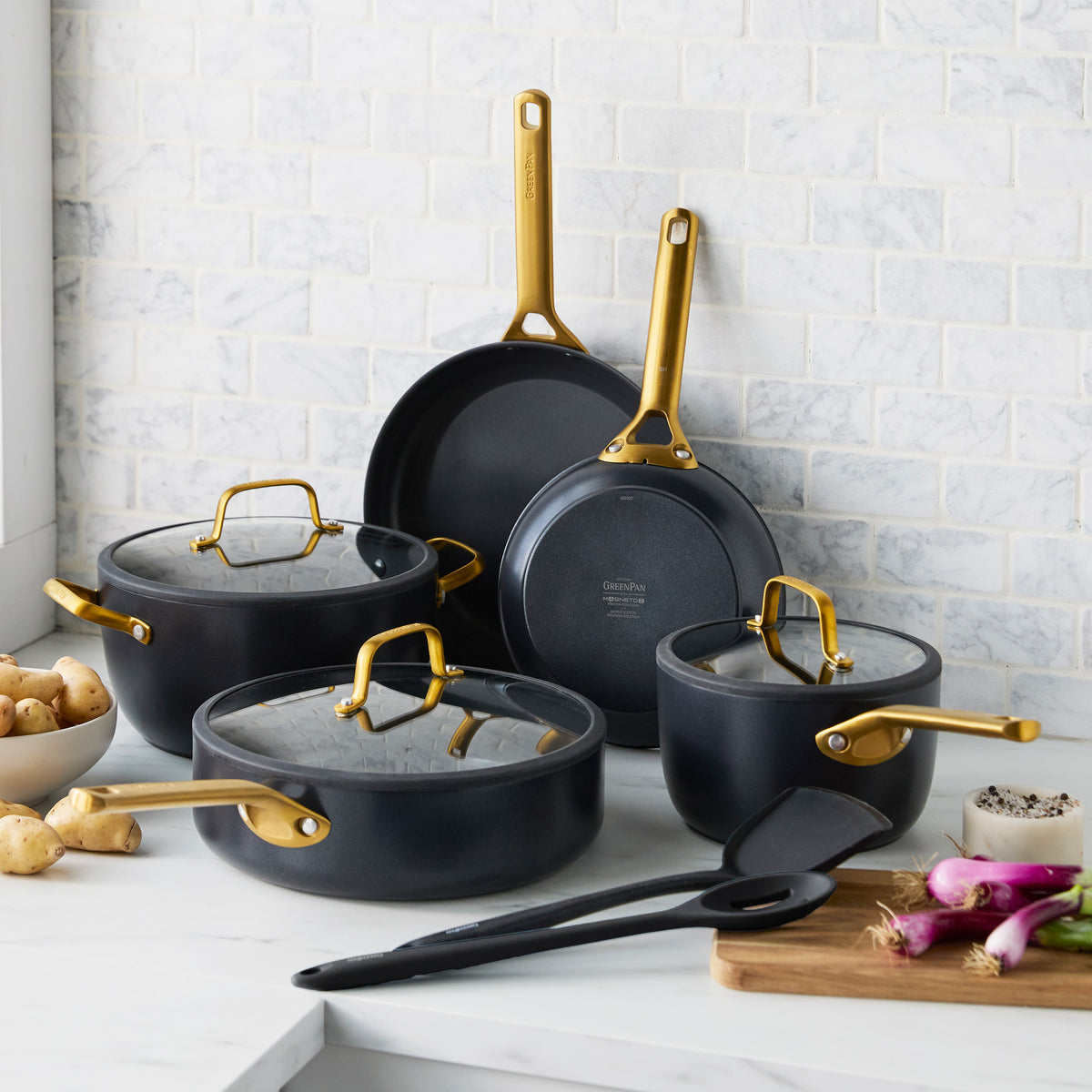Padova Pro Black 7-teiliges Set