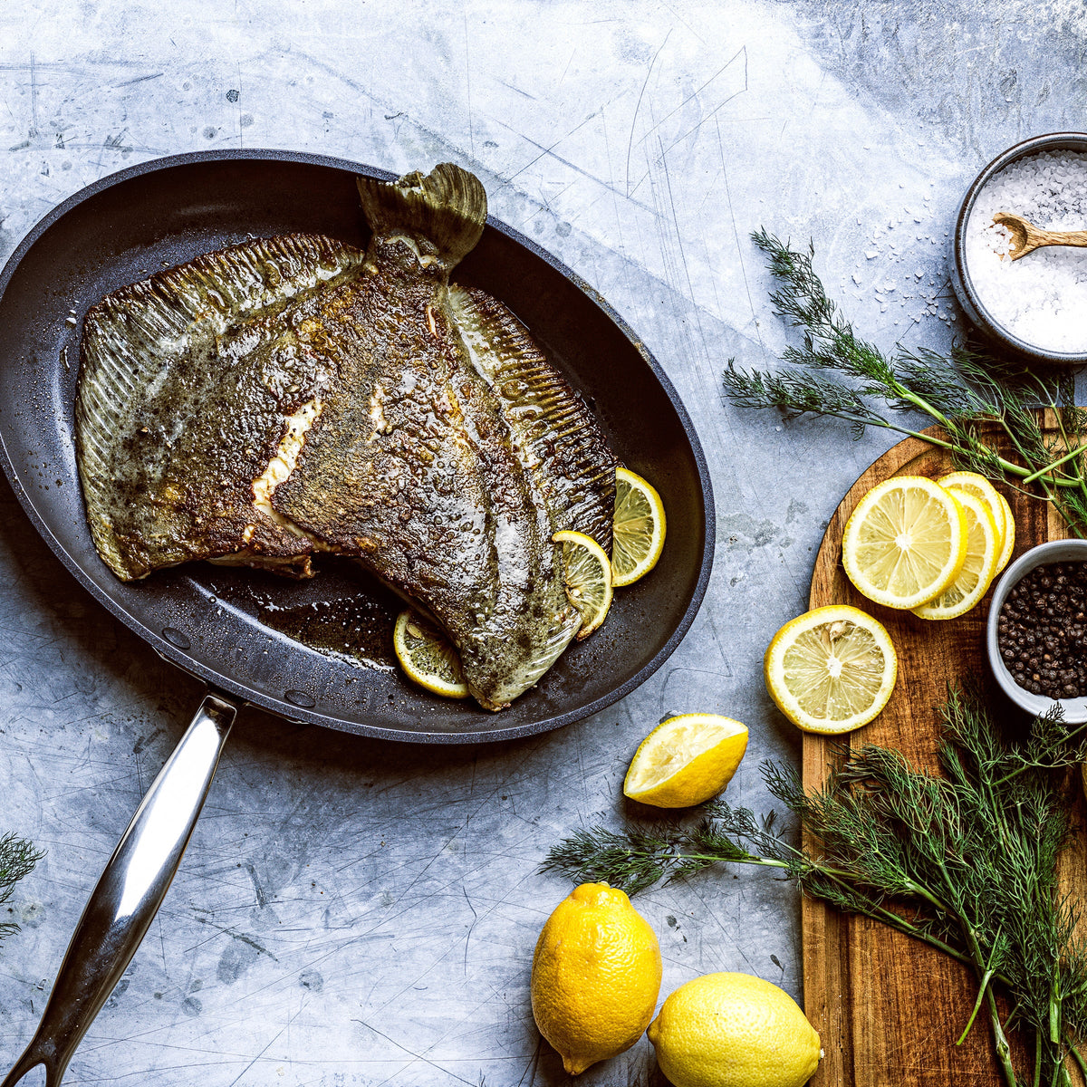 Barcelona Fischpfannen Black
