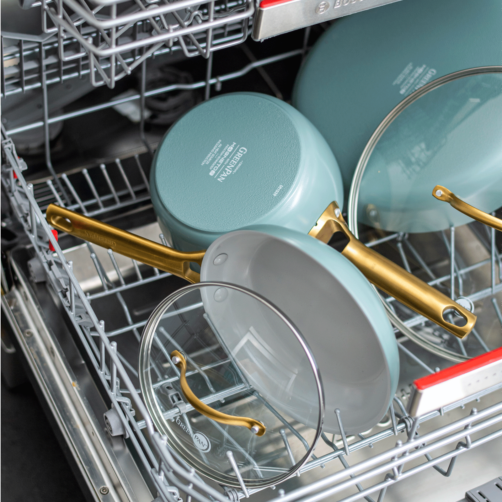 Padova Reserve Smokey Sky Blue runde Grillpfanne