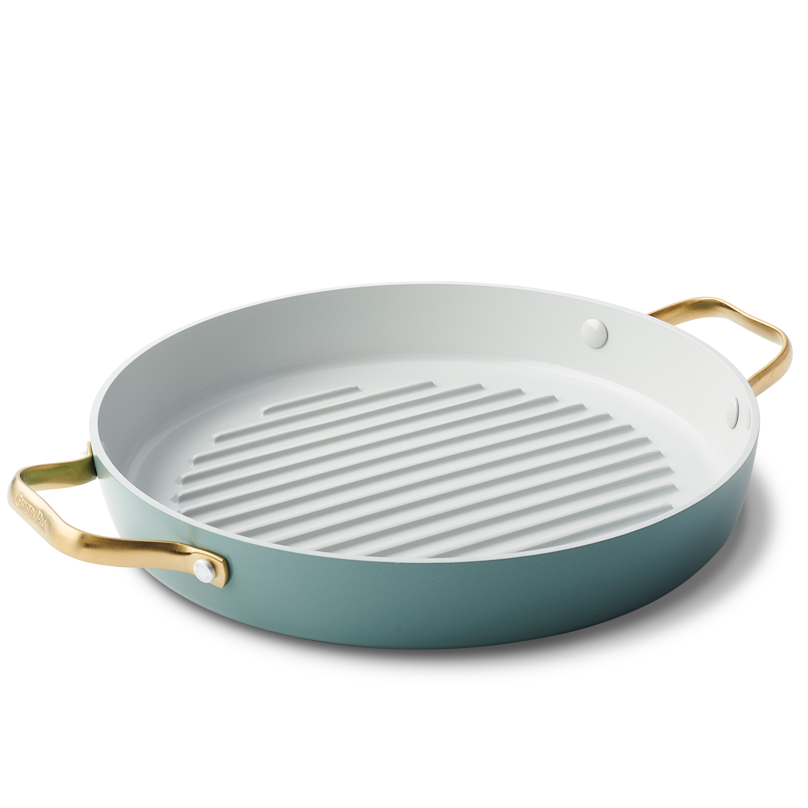 Padova Reserve Smokey Sky Blue runde Grillpfanne