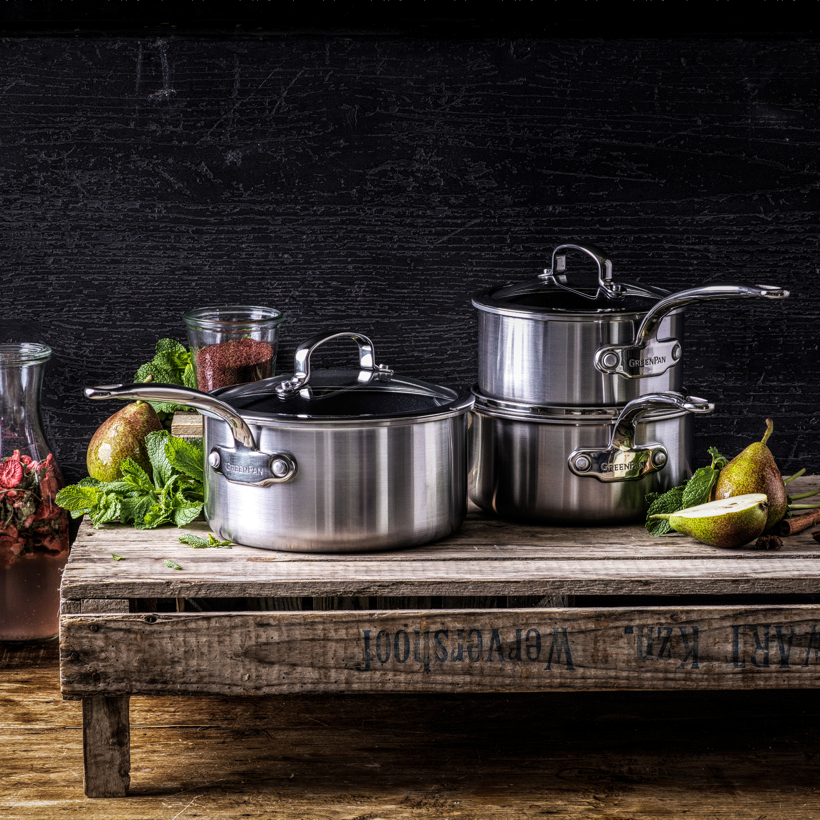 Premiere 6-teiliges Kochtopfset