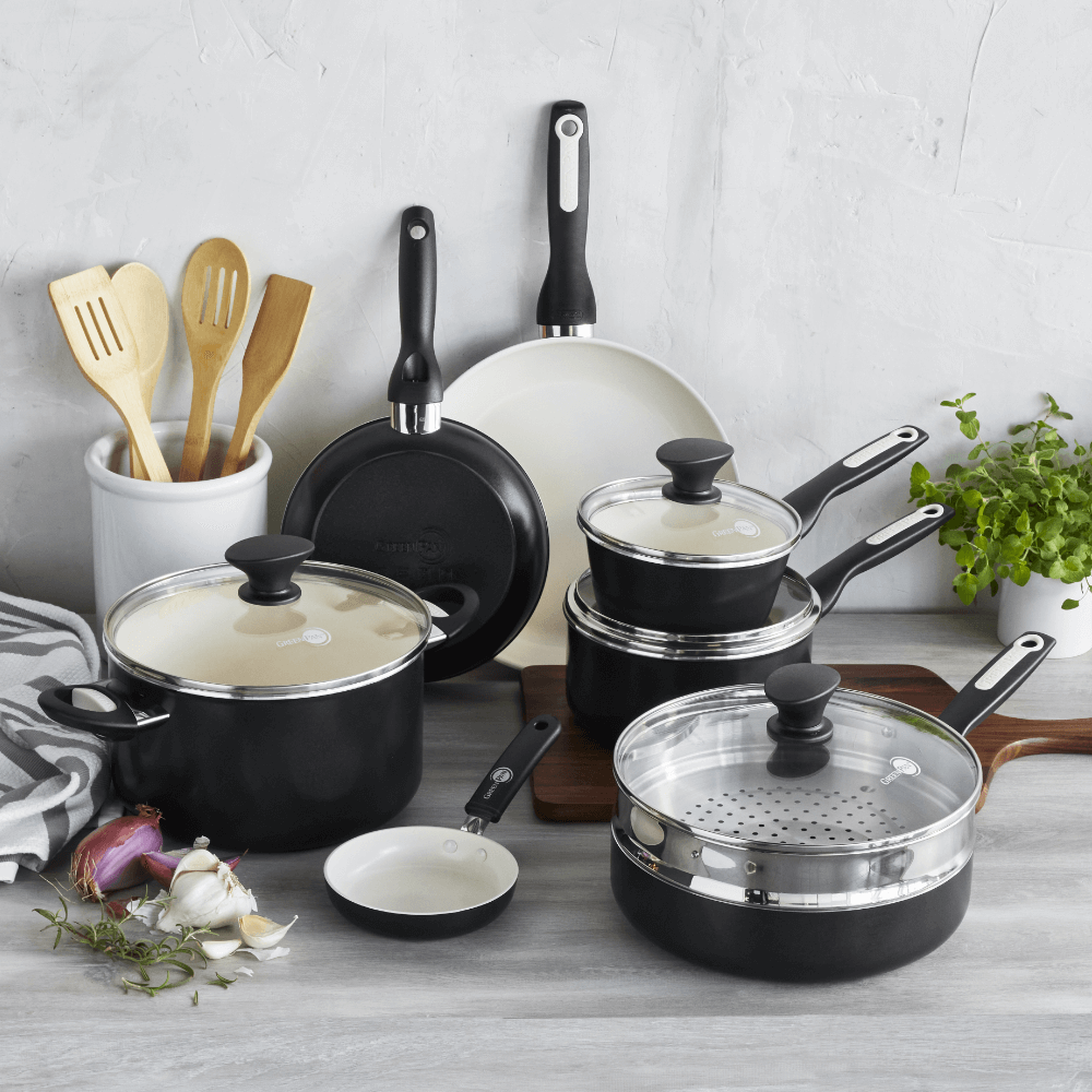 Rio Black Schmortopf mit Deckel 30 cm